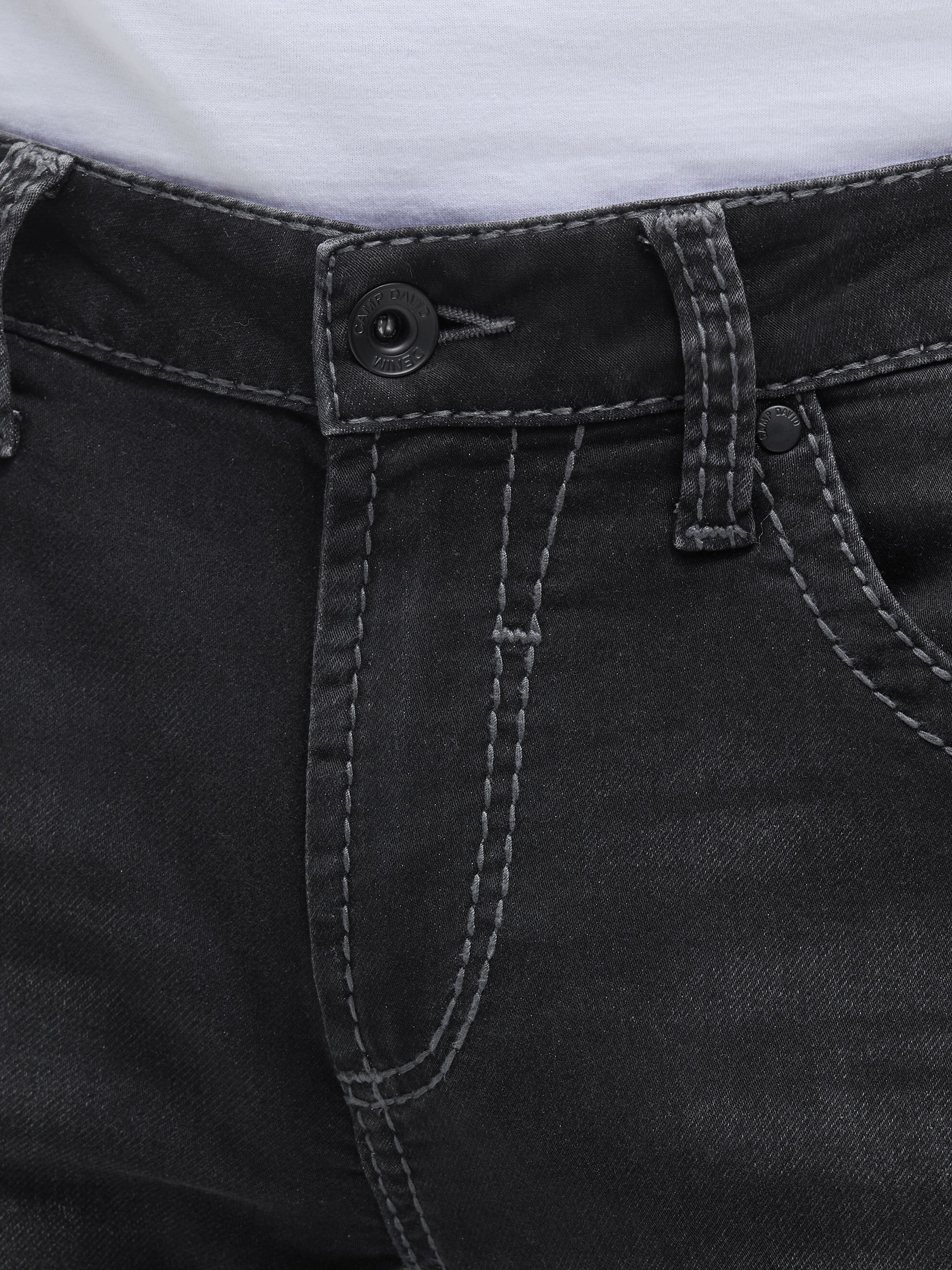 CAMP DAVID Regular-fit-Jeans mit normaler Leibhöhe