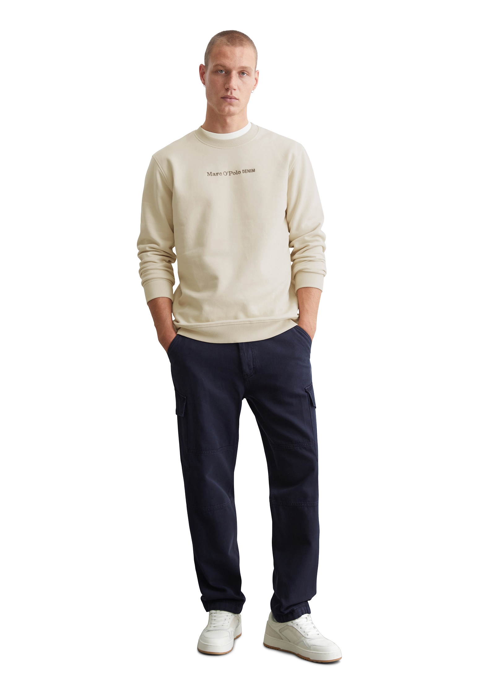 Marc O'Polo DENIM Sweatshirt »aus reiner Bio-Baumwolle«