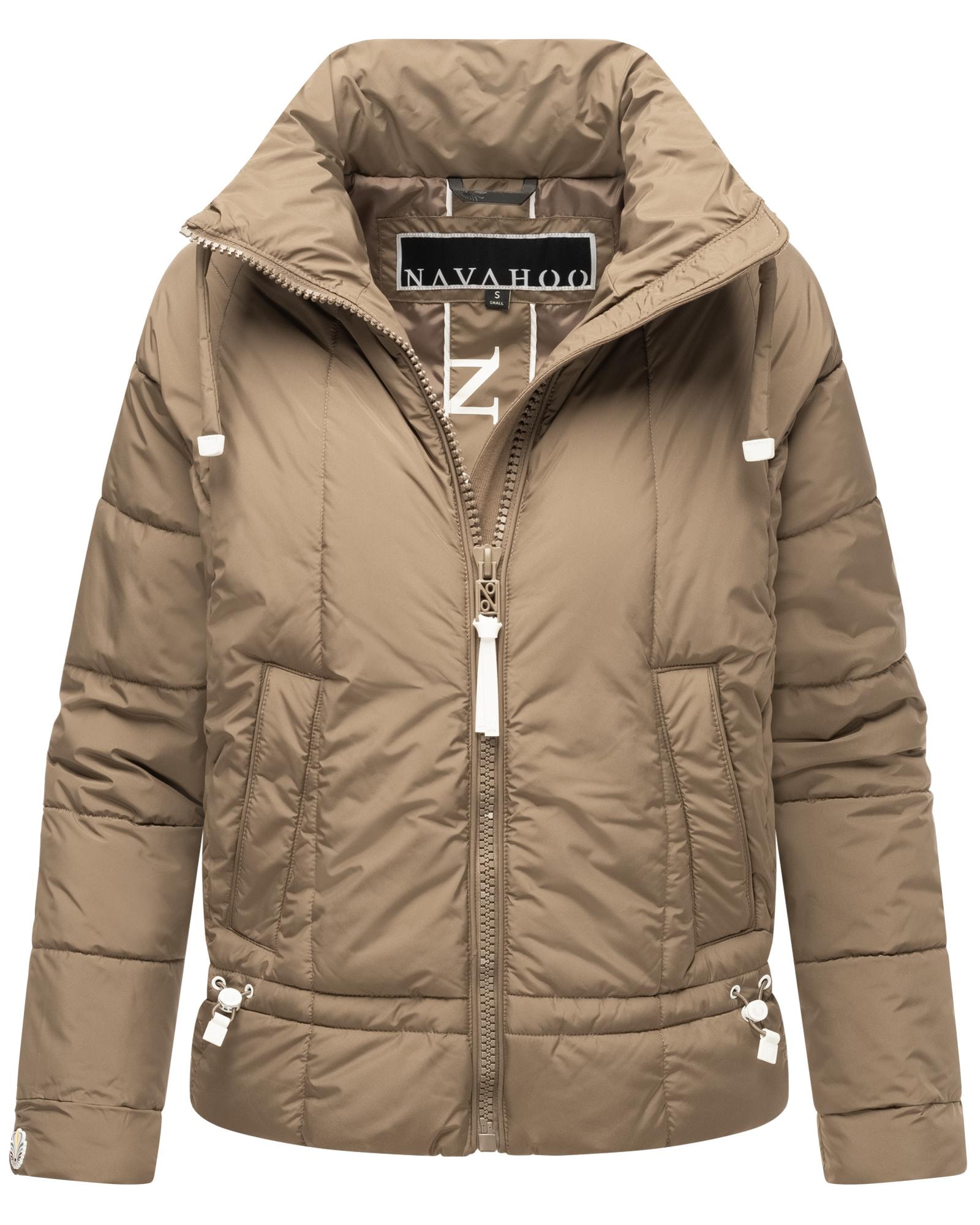 Navahoo Steppjacke »Luftzauber 14«, ohne Kapuze, Gesteppte Damen Übergangsjacke