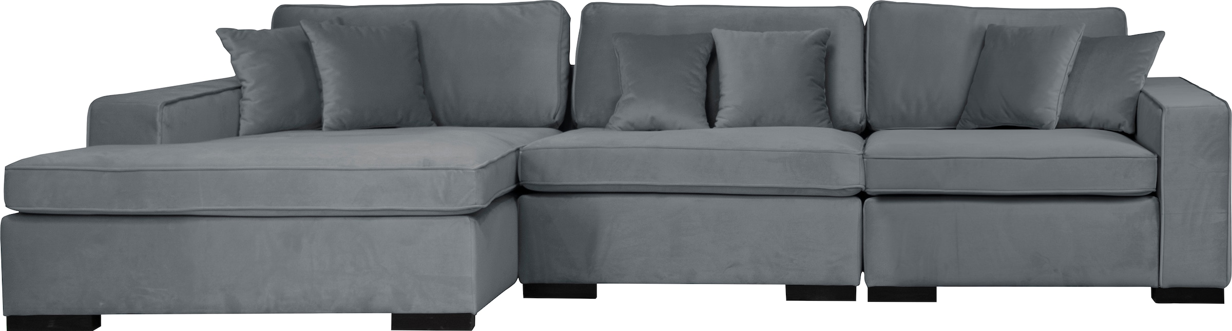 Guido Maria Kretschmer Home&Living Ottomane »Skara L-Form«, Lounge-Sofa mit Federkernpolsterung, in vielen Bezugsvarianten