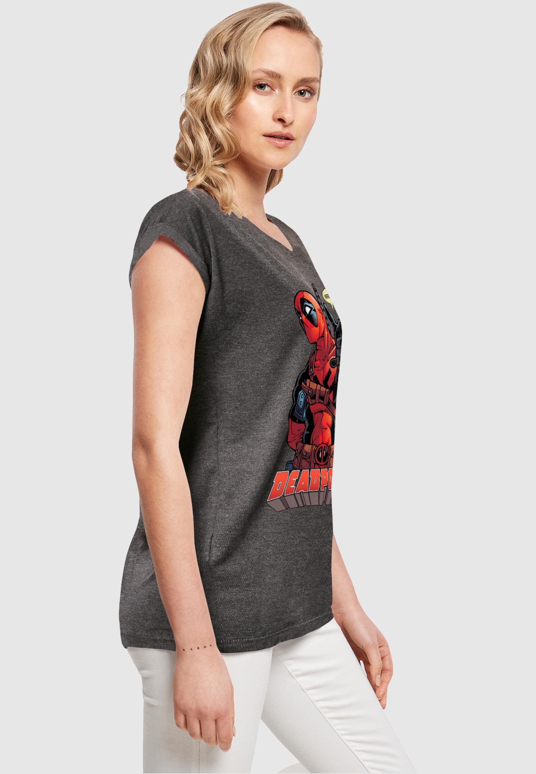 ABSOLUTE CULT T-Shirt »ABSOLUTE CULT Damen Ladies Deadpool - Hey You T-Shirt«, (1 tlg.)