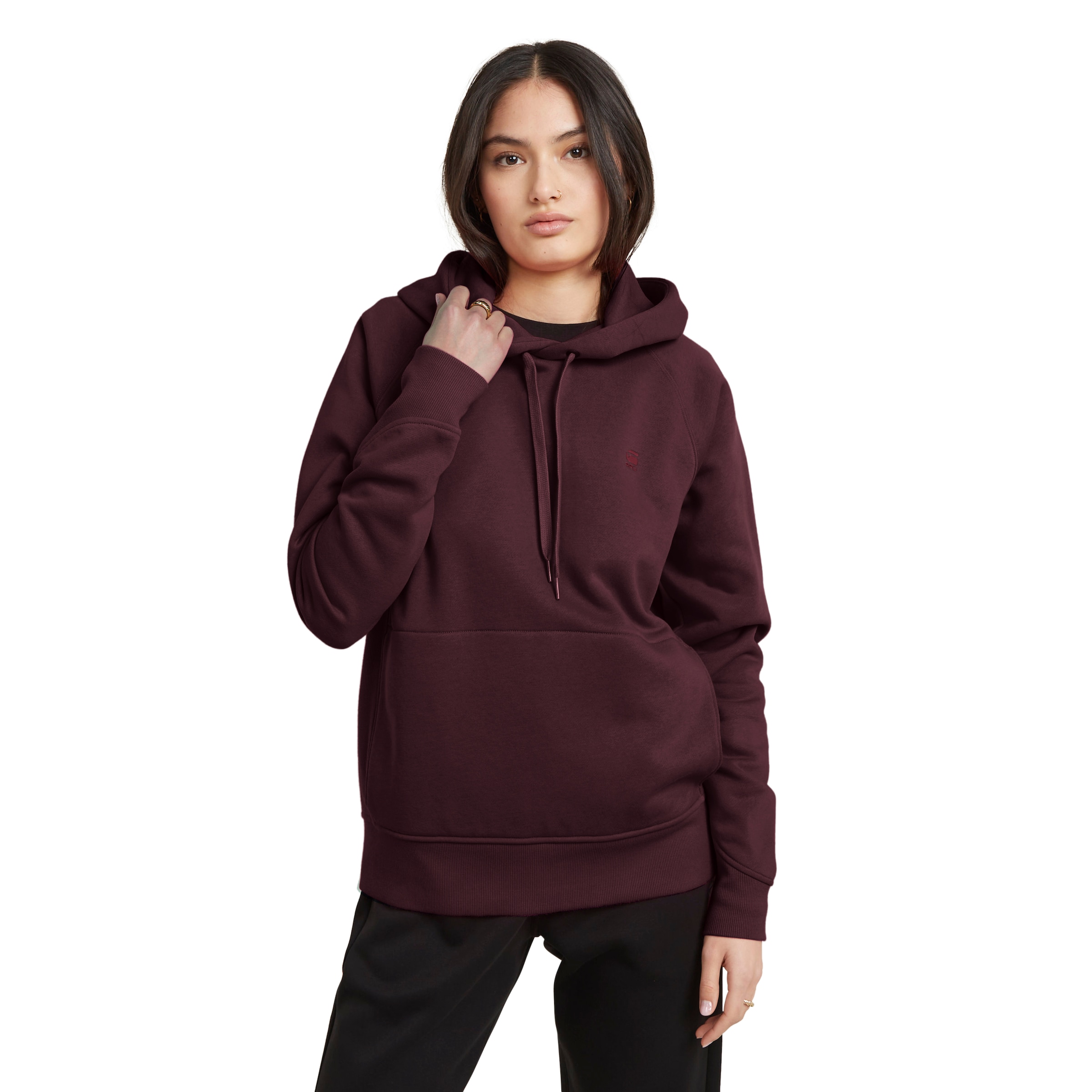 G-STAR Hoodie "Premium Core 2.0" mit Seiteneinsätzen günstig online kaufen