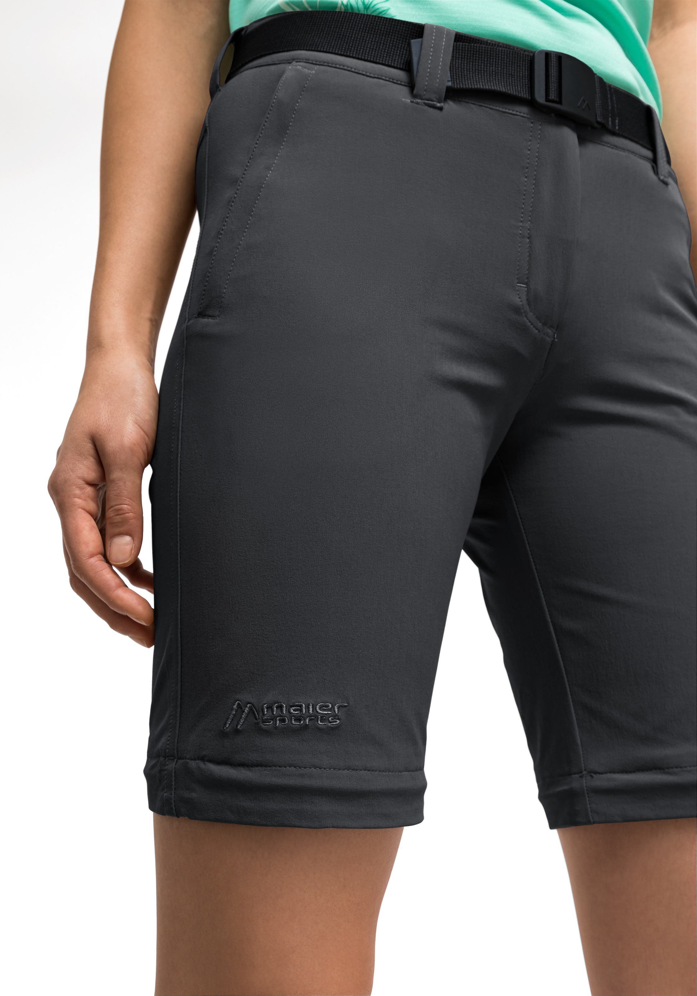 Maier Sports Funktionshose »Nata 2«, Damen Wanderhose, zipp-off Outdoor-Hose, 3 Taschen, Regular Fit