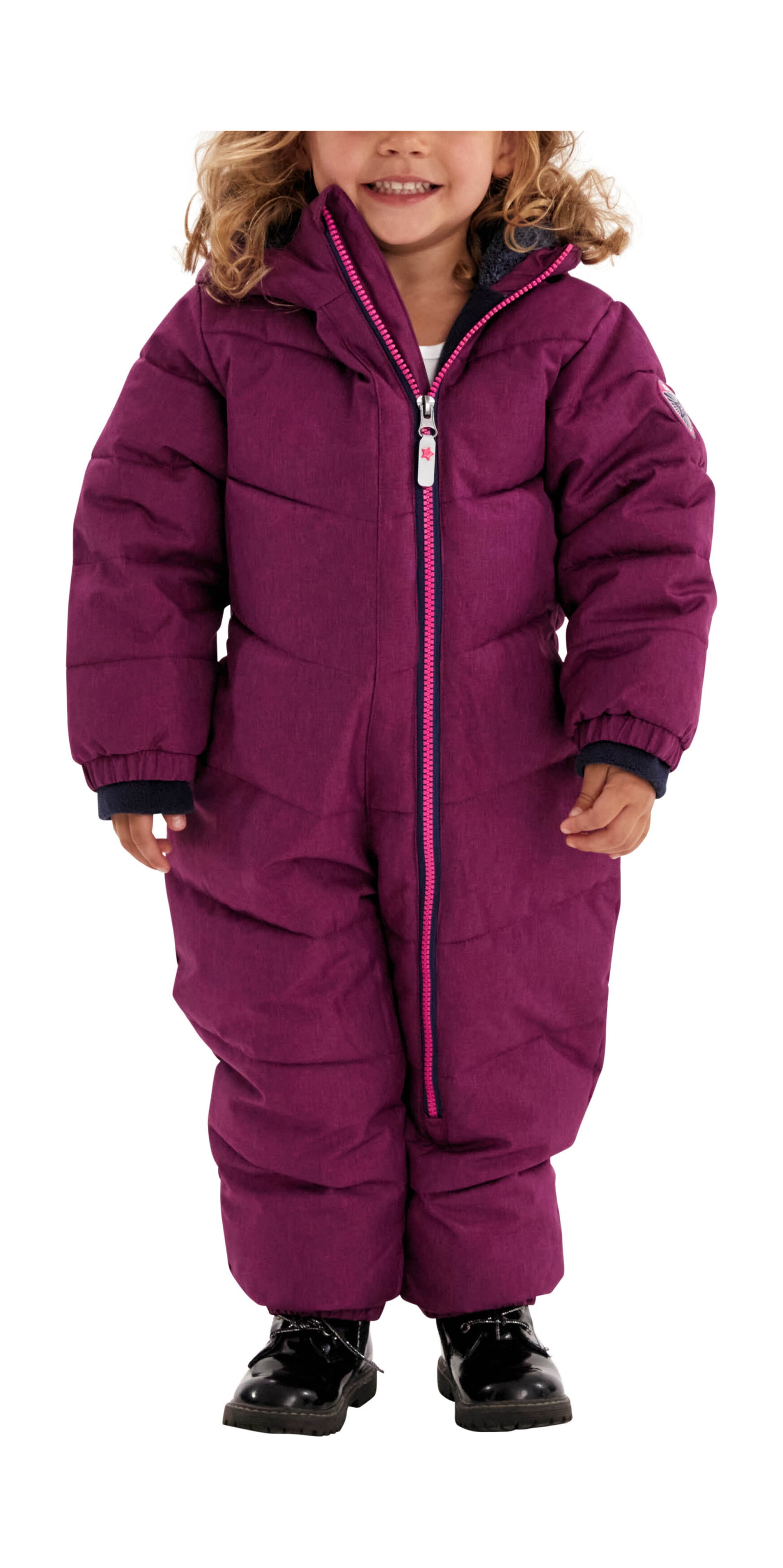 Killtec Schneeoverall "Twinkly MNS ONPC B" Wasserabweisender Schneeanzug mit Fleece und reflektierenden Details