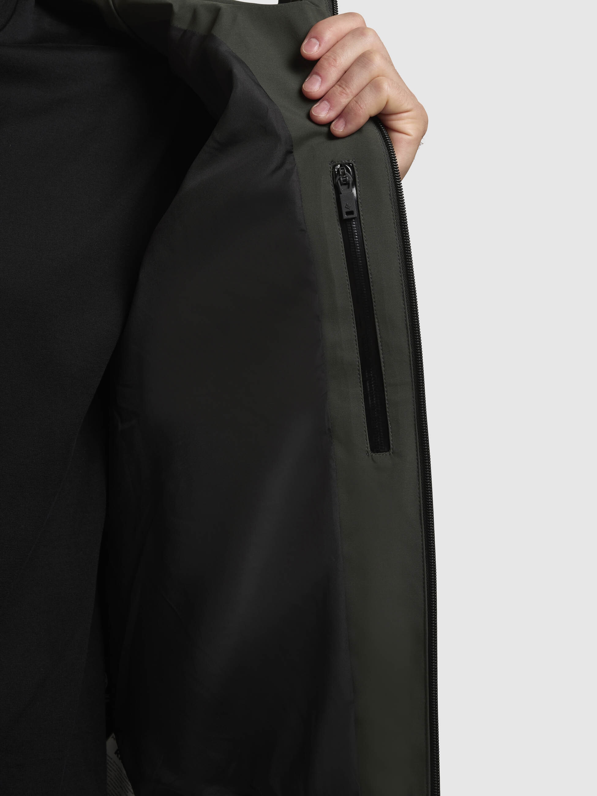 khujo Anorak »LARM«, mit Kapuze