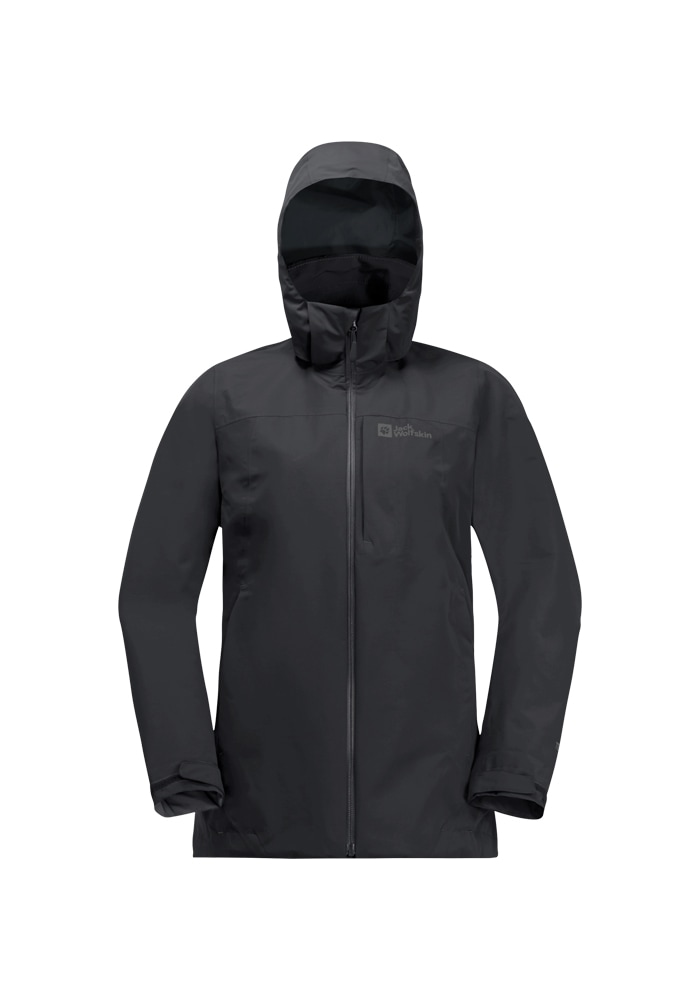 Jack Wolfskin Funktionsjacke »FERNBLICK 2L JKT W«, mit Kapuze
