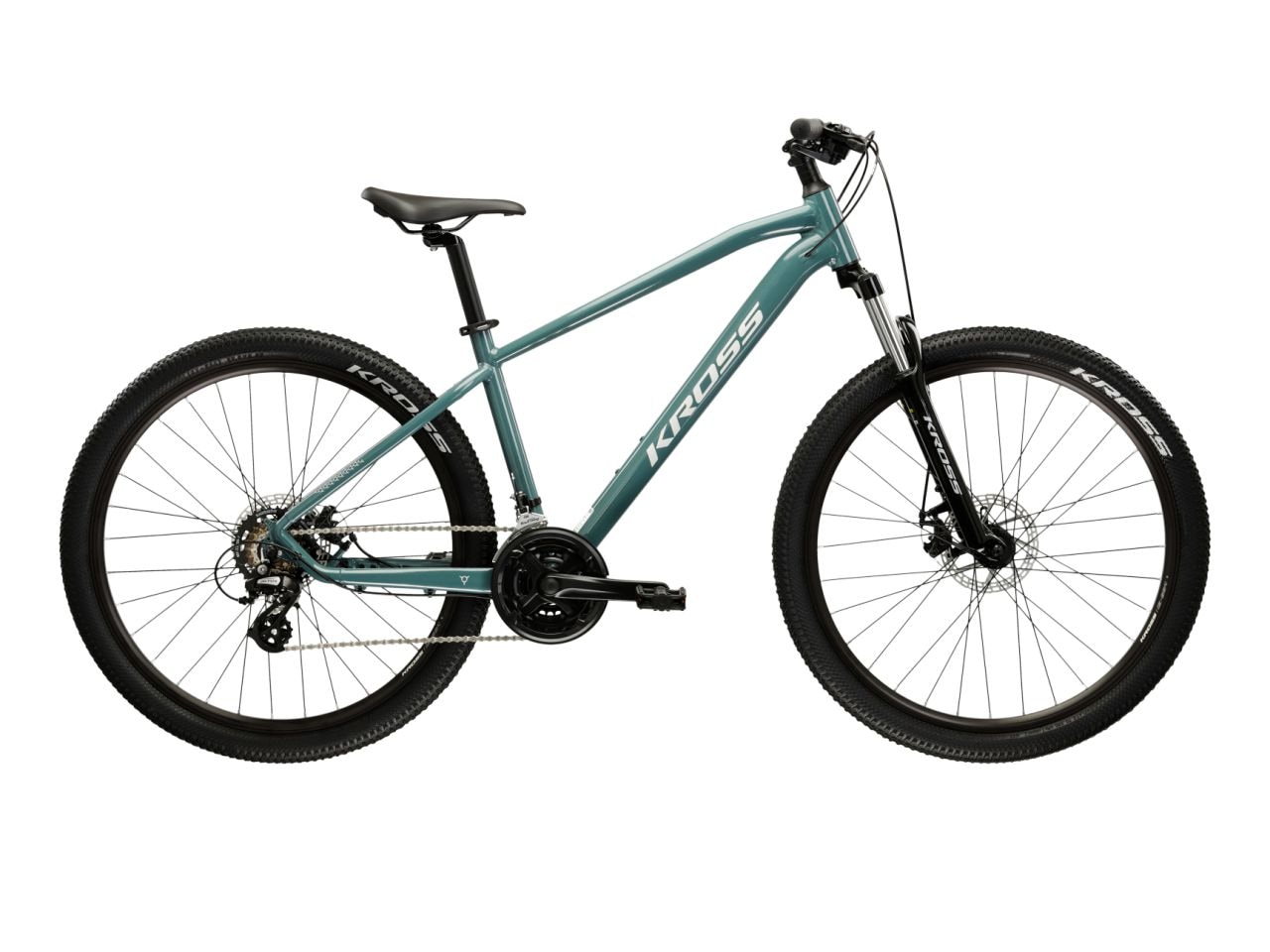 KROSS Mountainbike "KROSS Mountainbike Hardtail 29" Hexagon 2.0 grün 21 Gänge", 51cm, 29 Zoll (73,66cm) hinten: 29 Zoll (73,66cm)grün, schwarz,