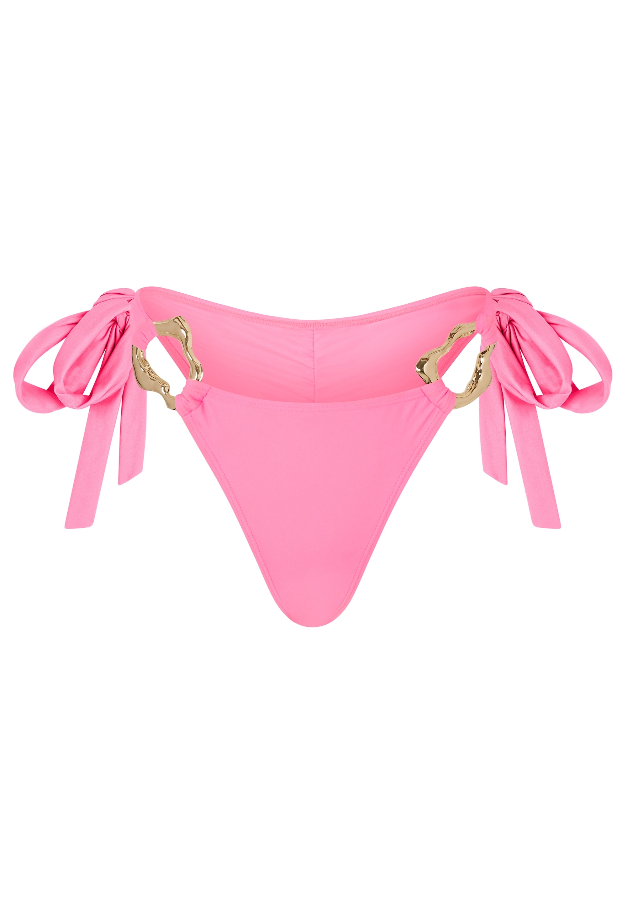Moda Minx Bikini-Hose »Irregular Hoop«, (1 St., Panty), mit edlen Schmuckelementen