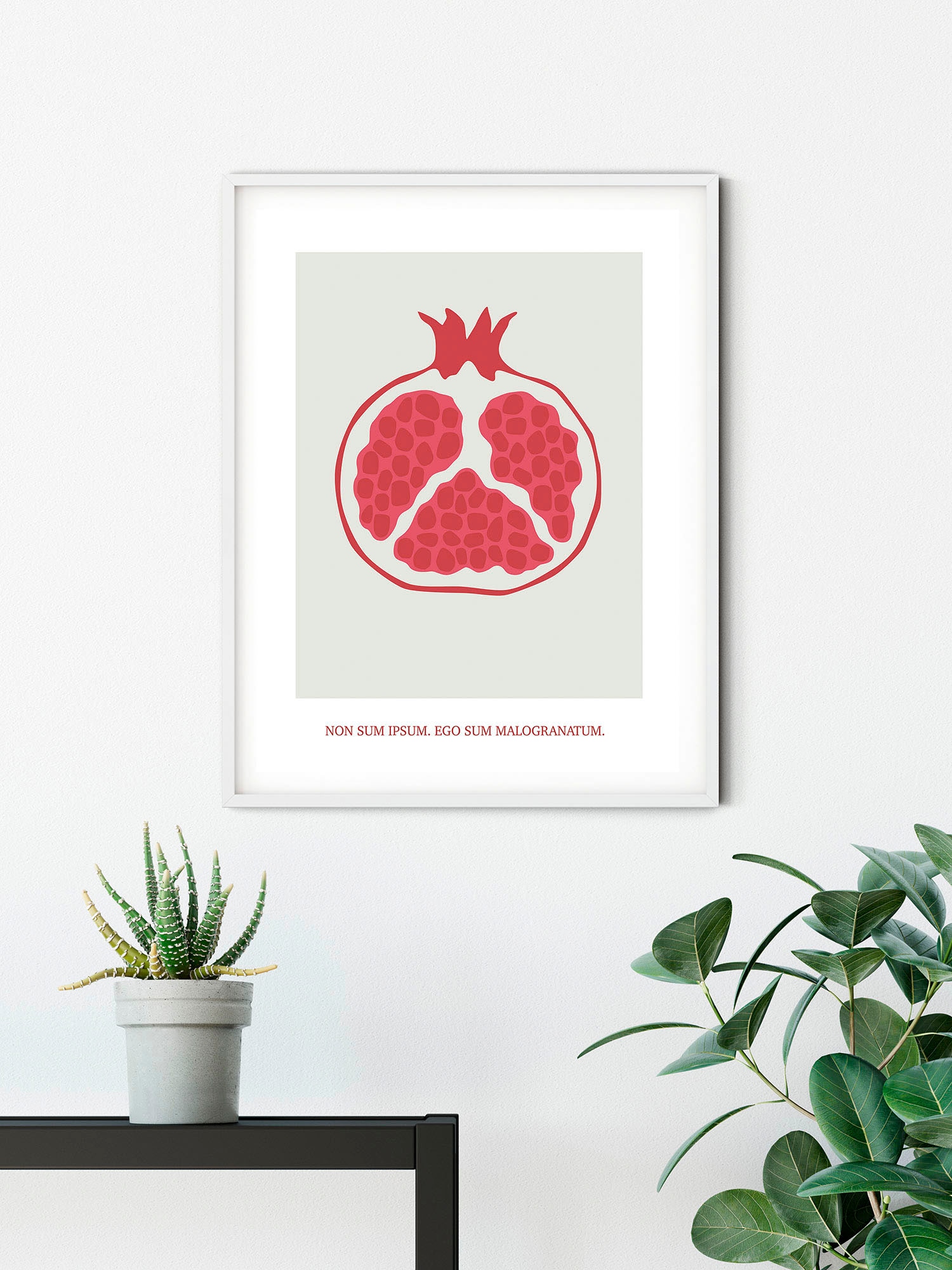 Komar Wandbild »Cultivated Pomegranate«, (1 St.), Deutsches Premium-Poster Fotopapier mit seidenmatter Oberfläche und hoher Lichtbeständigkeit. Für fotorealistische Drucke mit gestochen scharfen Details und hervorragender Farbbrillanz.