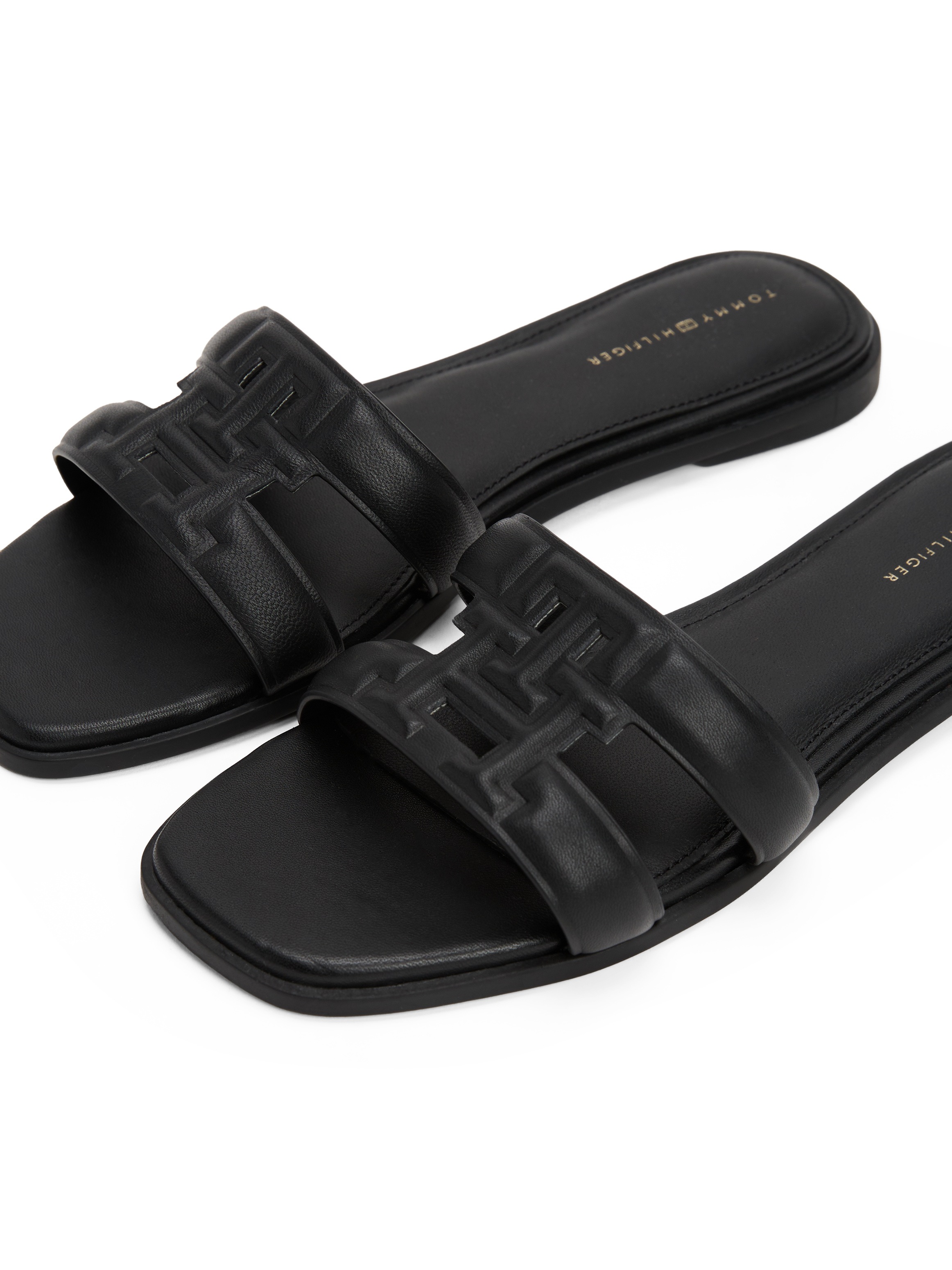 Thumbnail - Tommy Hilfiger Pantolette "TH LOGO STRAP MULE" Bequemschuh, Sommerschuh, Flats mit TH-Logo als Schnalle