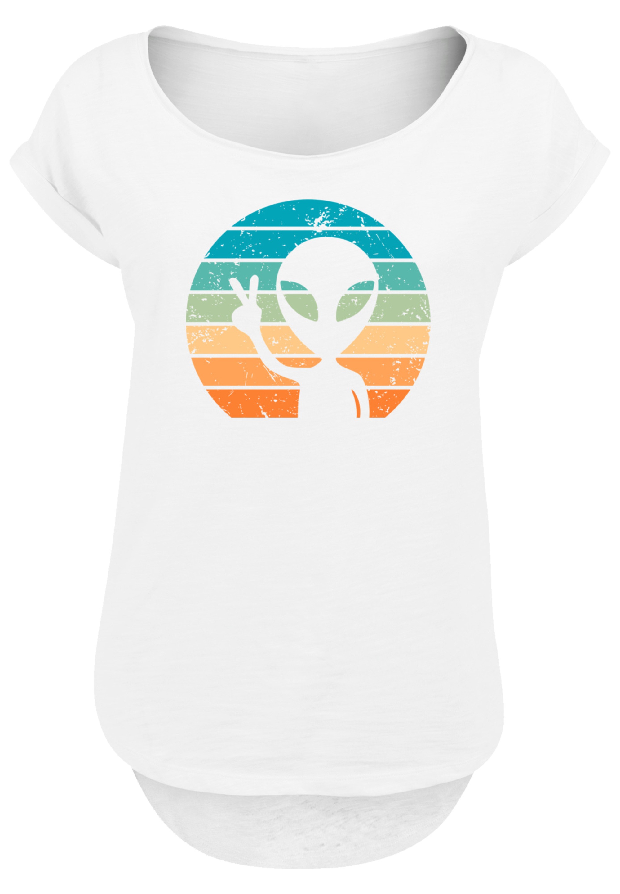 F4NT4STIC T-Shirt "Alien Piece Sonnenuntergang", Premium Qualität günstig online kaufen