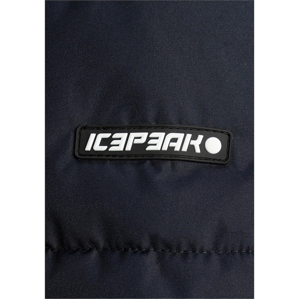 Icepeak Steppjacke »PASCO - für Kinder«, mit Kapuze