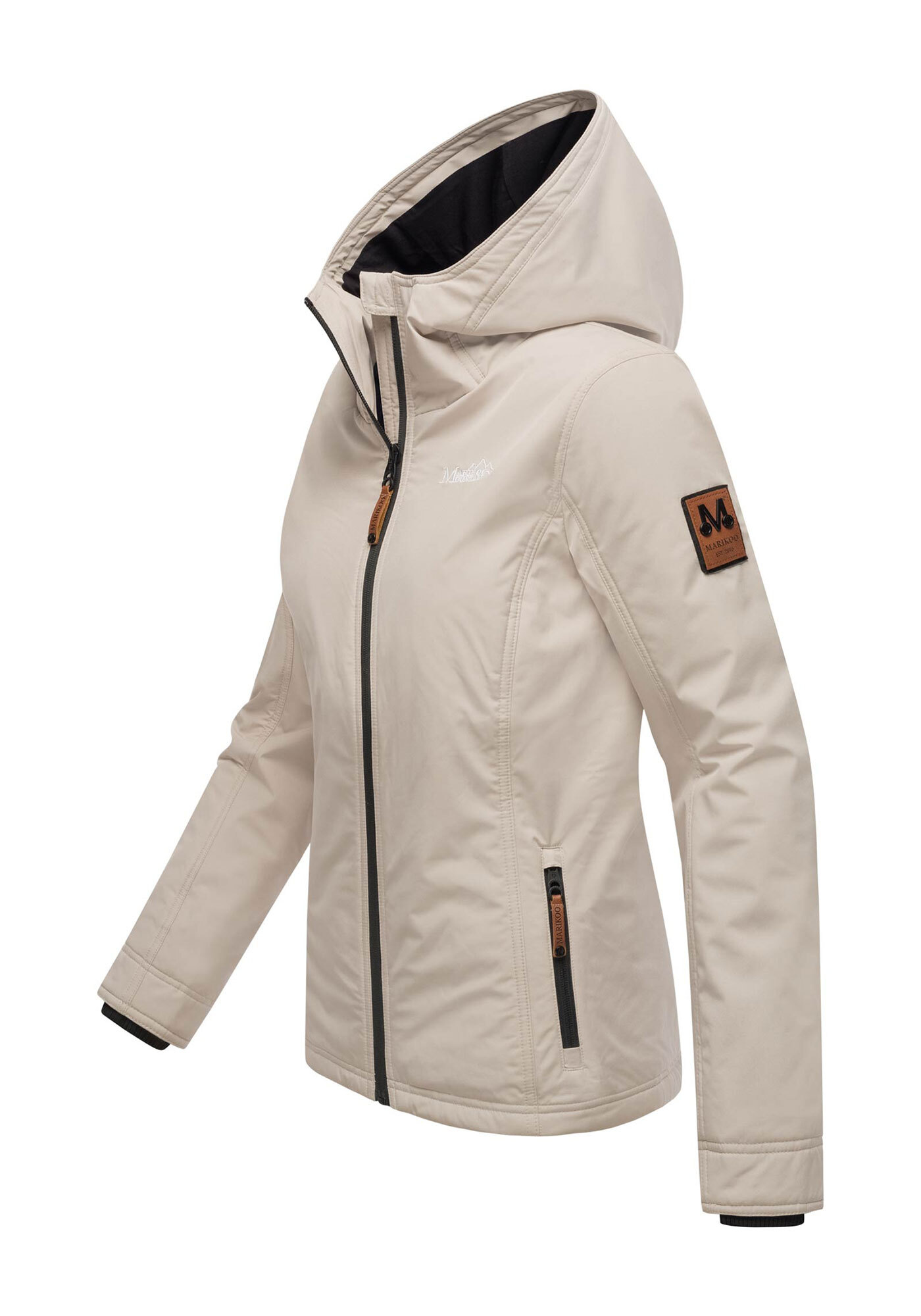 Thumbnail - Marikoo Outdoorjacke "Brombeere", sportliche Übergangsjacke mit Kapuze