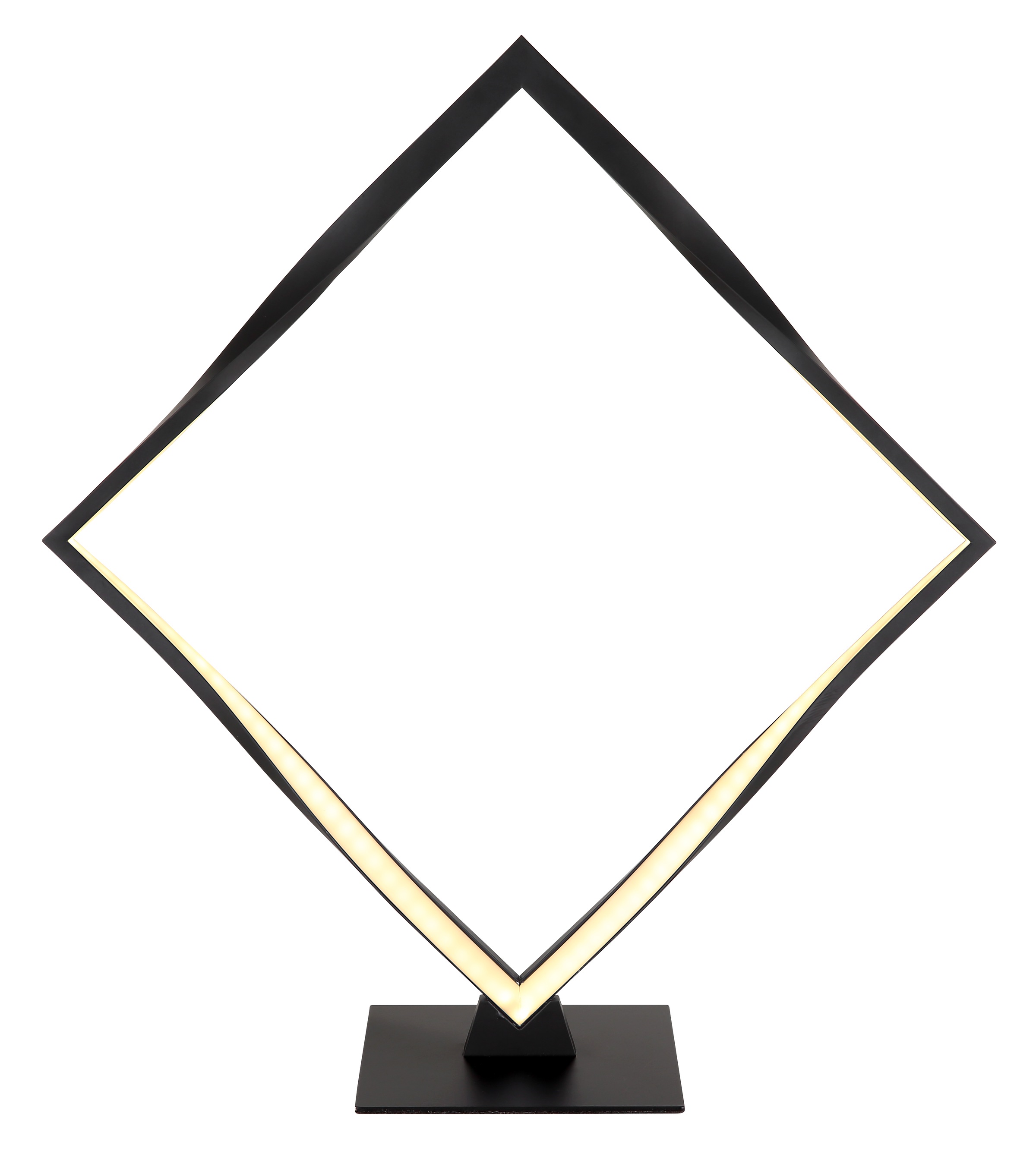 GLOBO LIGHTING LED Tischleuchte »MAXXY«, Leuchtmittel LED-Modul | LED fest integriert, Tischlampe/schwarz/3000K/Wohnzimmer/Schlafzimmer/modern