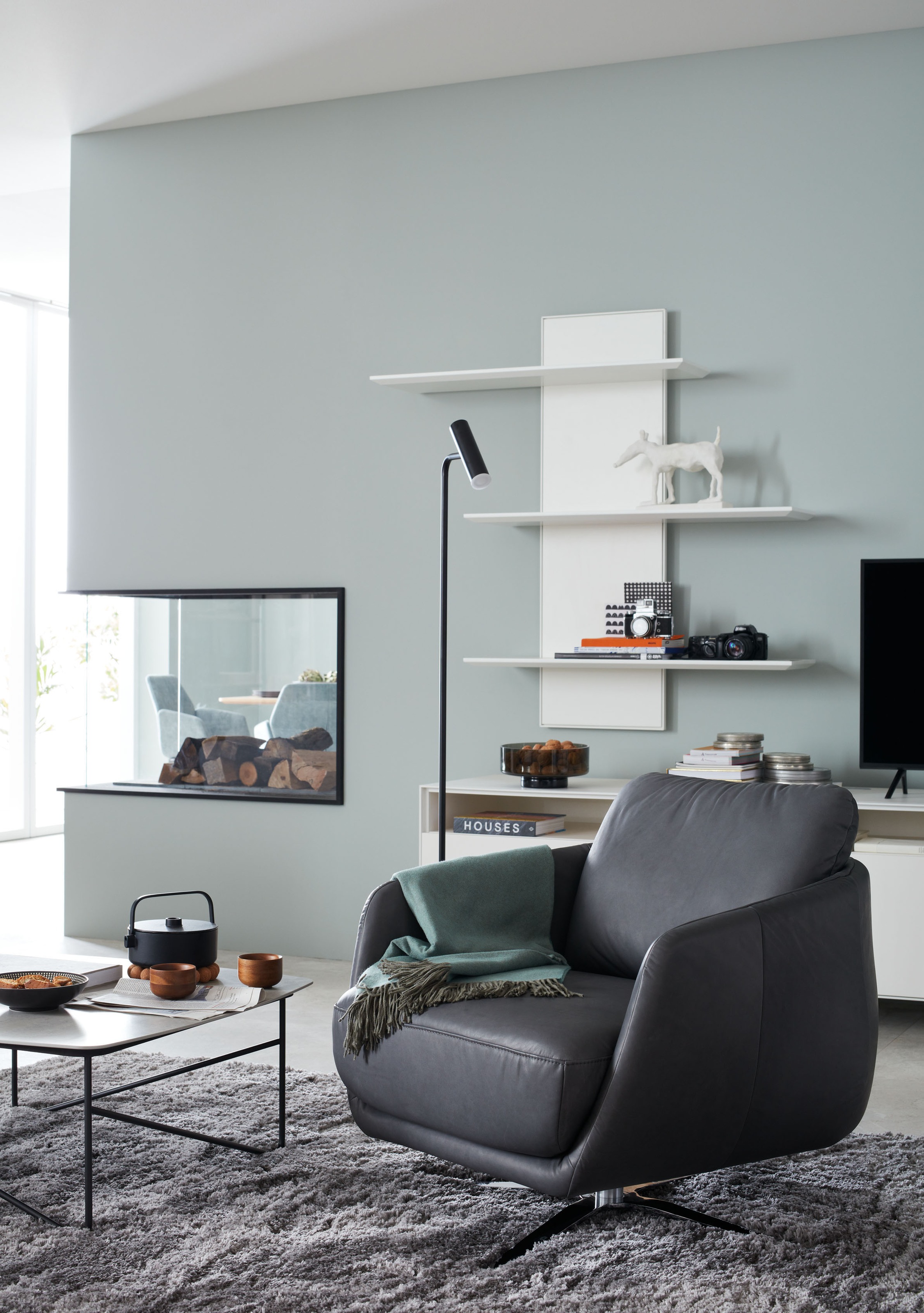 SCHÖNER WOHNEN-Kollektion Stehlampe »Stina«, Leuchtmittel LED-Modul | LED fest integriert