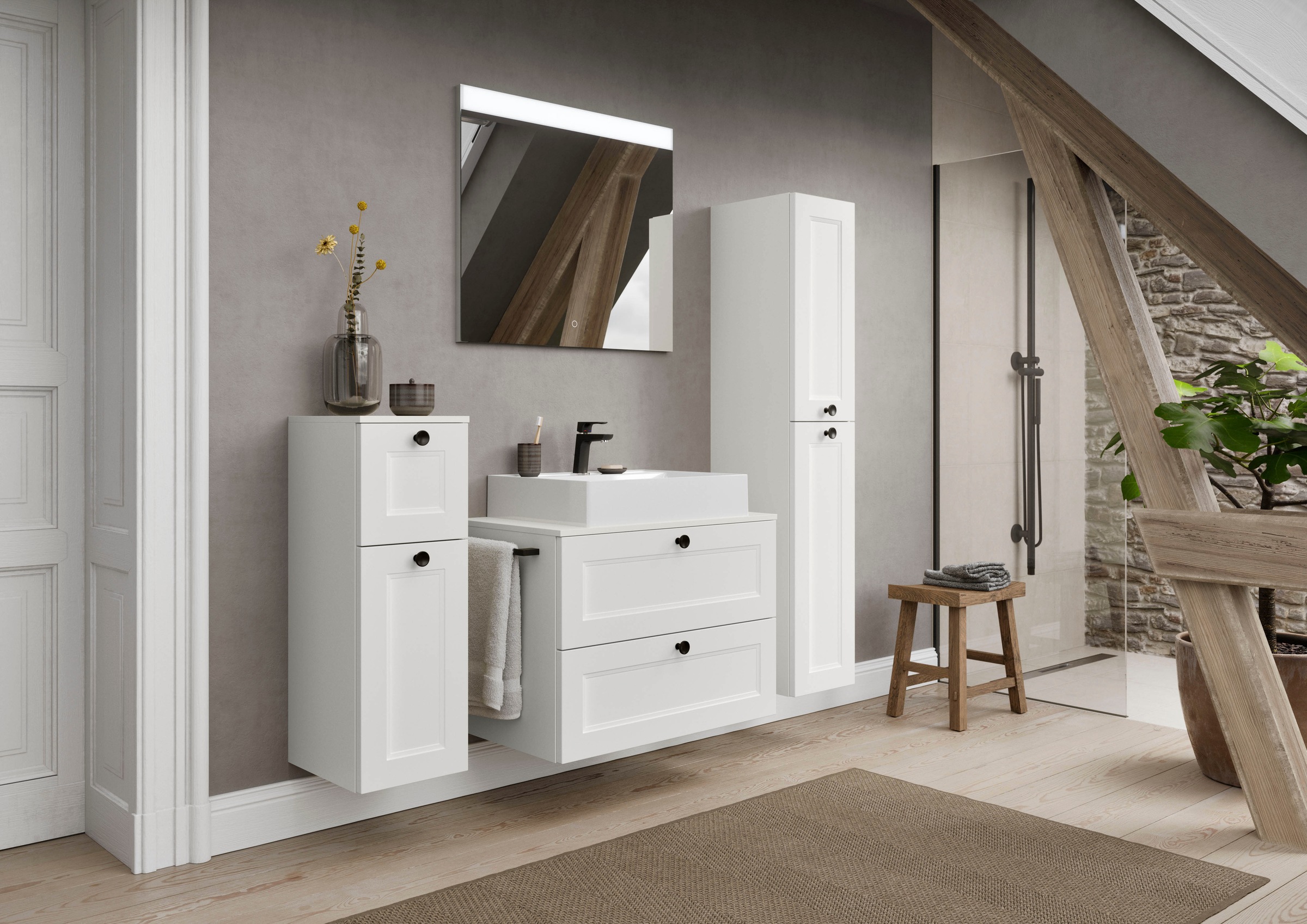 nobilia® Badmöbel-Set »Cascada«