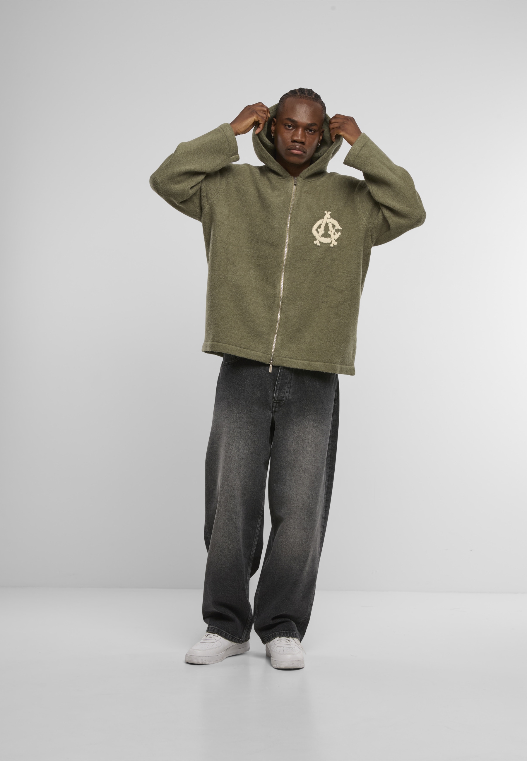 Another Cotton Lab Sweatjacke »Another Cotton Lab Another Yankee Knit Zipper« 1