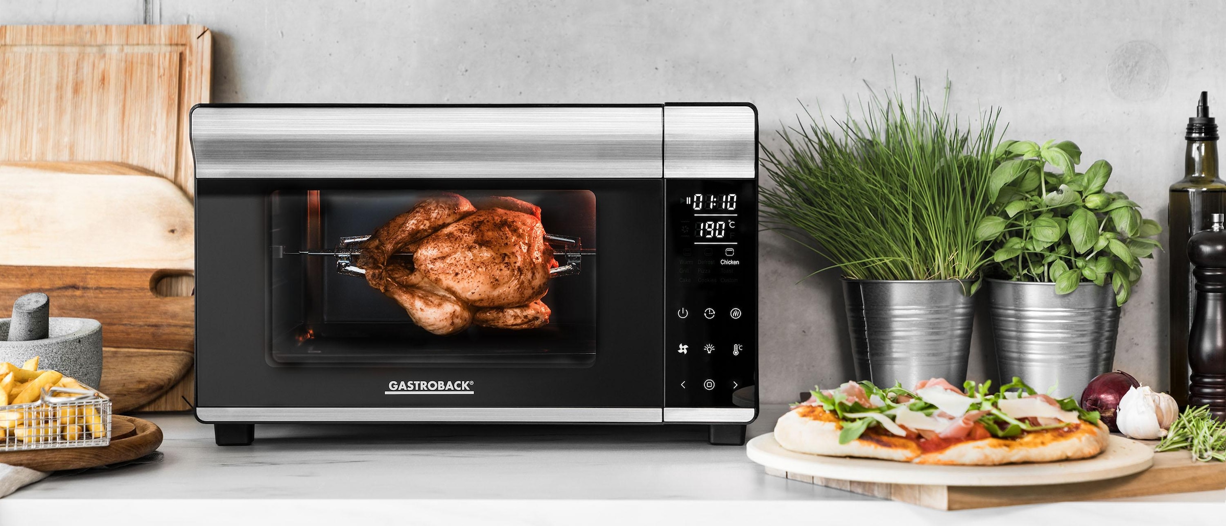 Gastroback Minibackofen »Bake & Grill Design Bistro 42814«