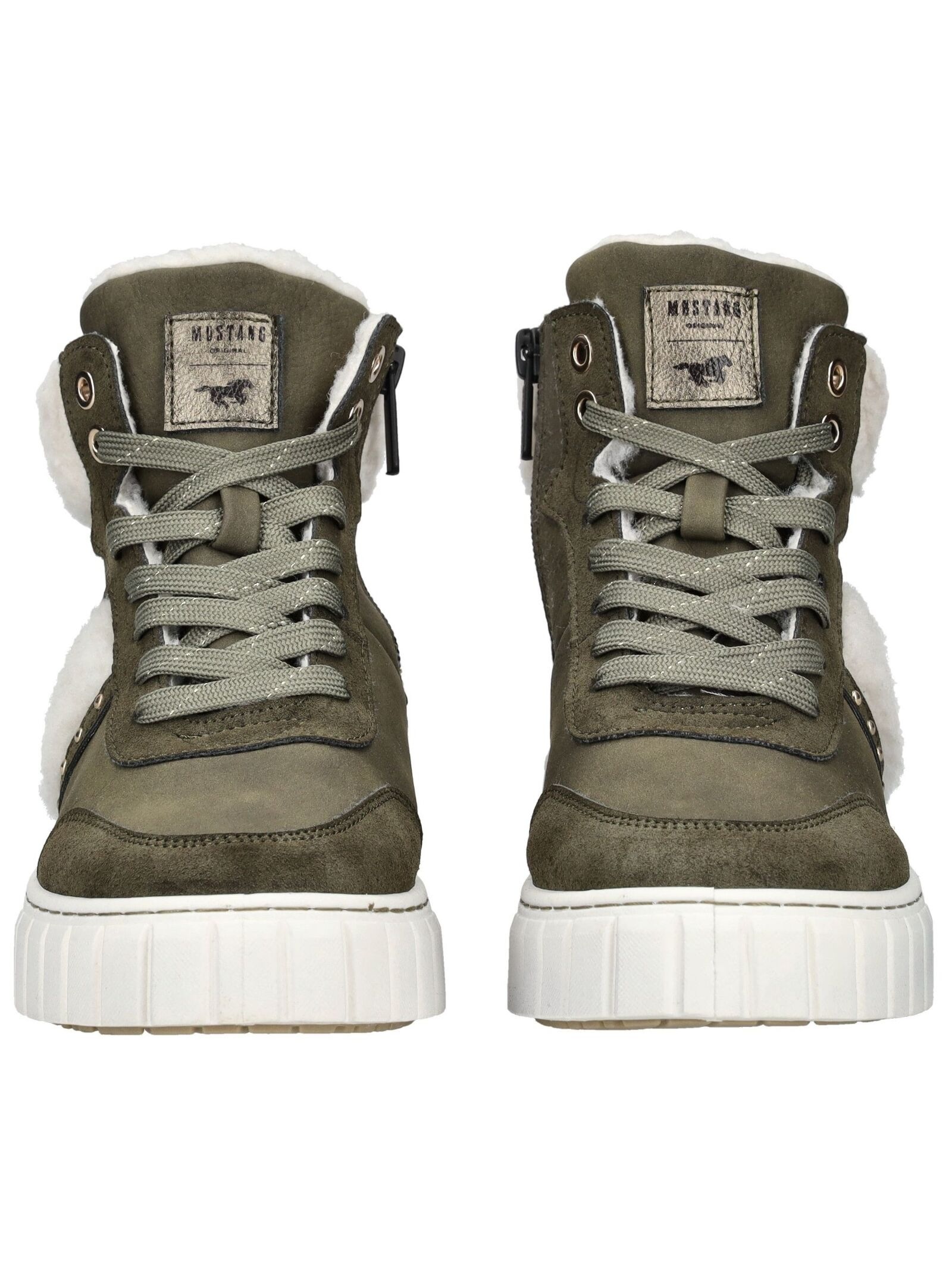 Mustang Shoes Sneaker "Mustang Shoes Sneaker Lederimitat/Textil" günstig online kaufen