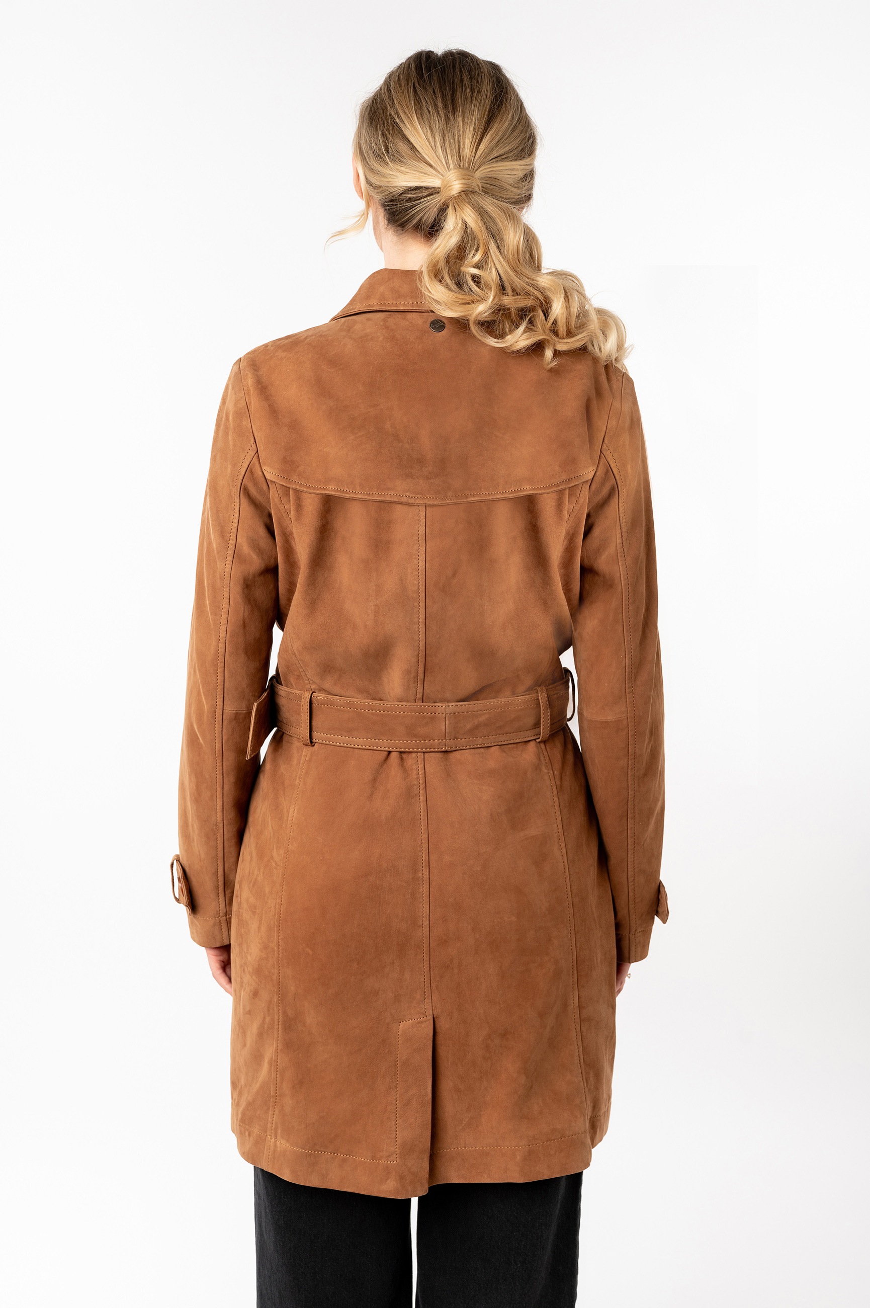 Thumbnail - Mauritius Ledermantel "MWLilithy" mit Reverskragen