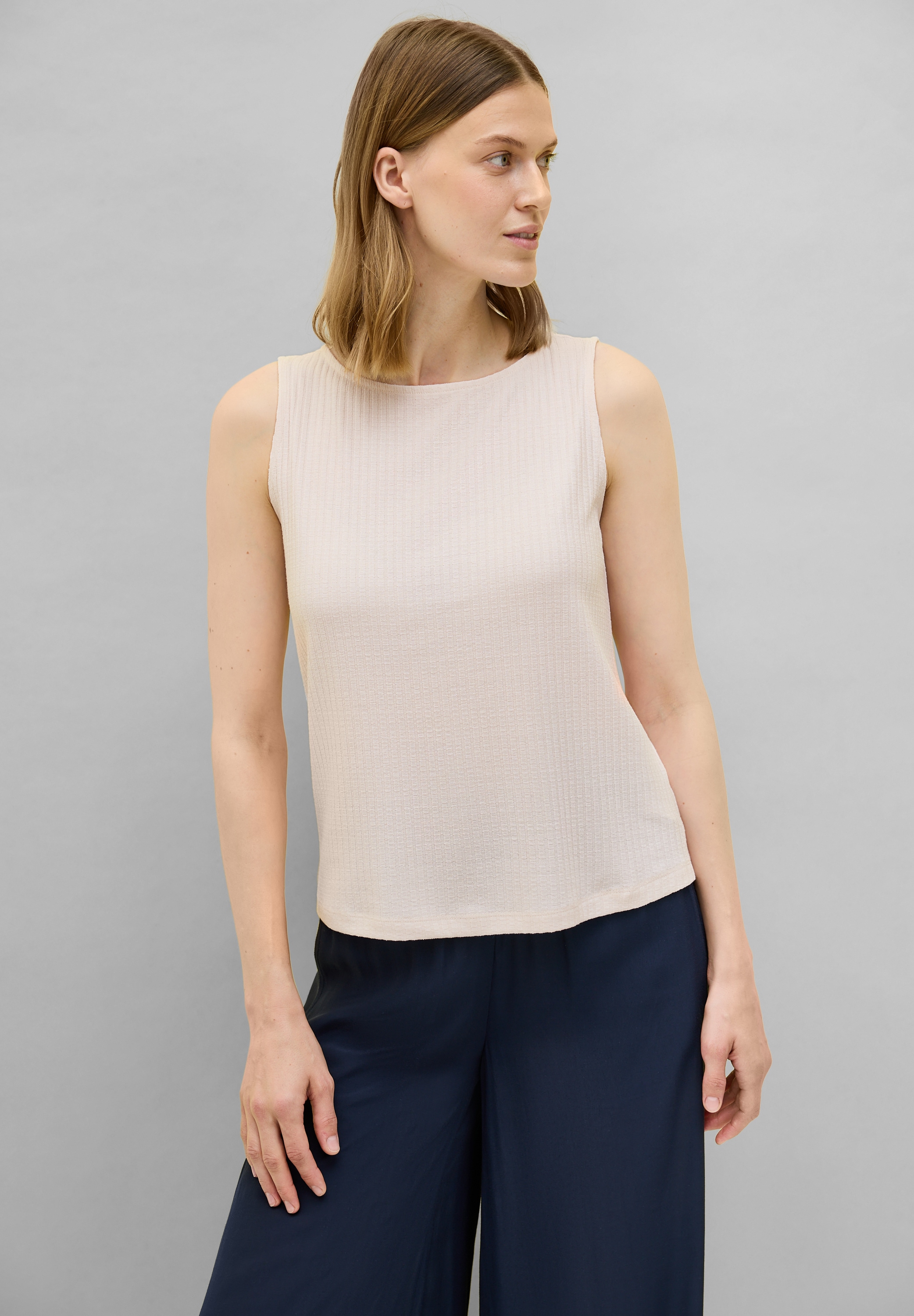 Cecil Ripptanktop, aus elastischem Materialmix günstig online kaufen