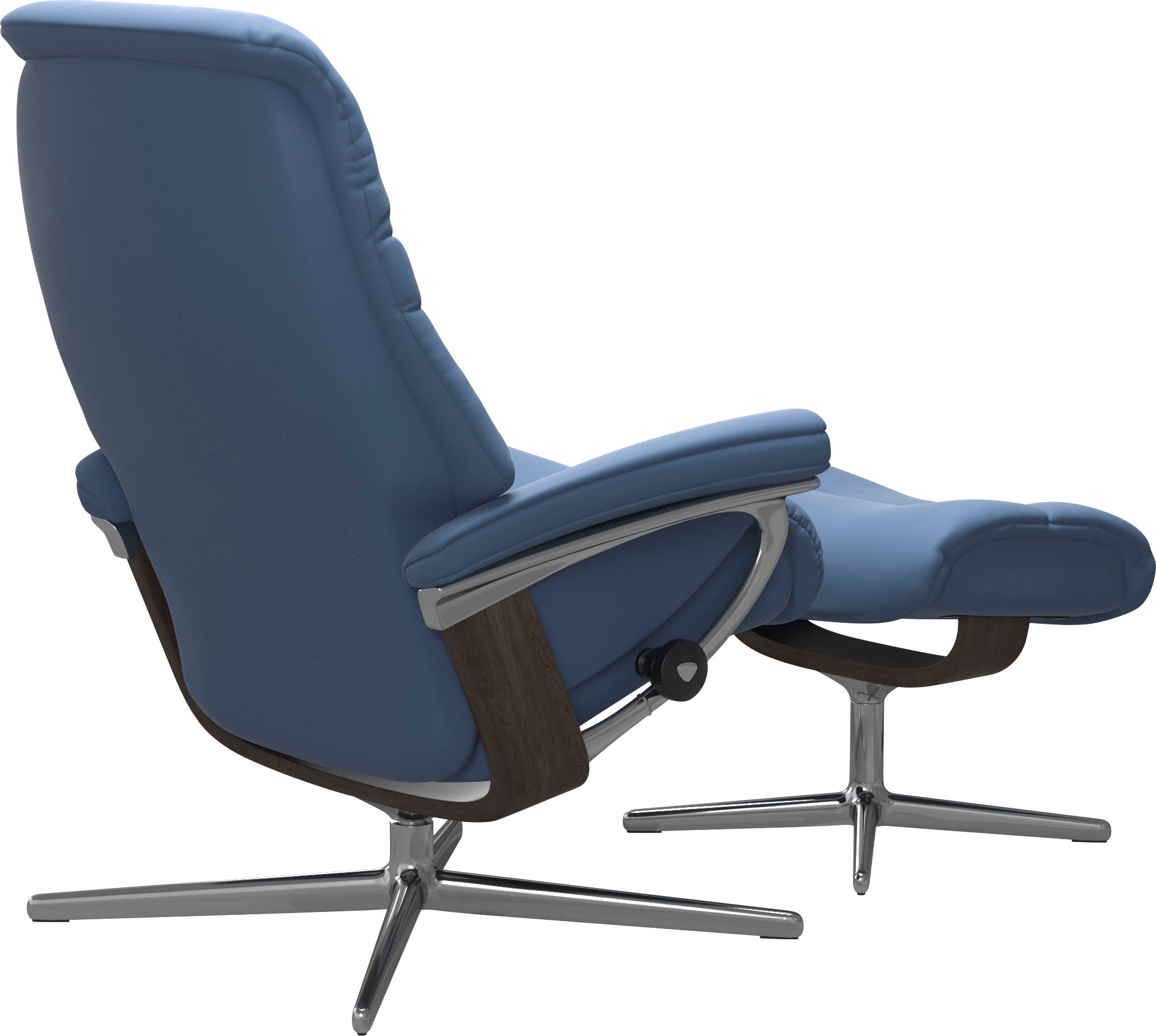 Thumbnail - Stressless Fußhocker "Sunrise", mit Cross Base, Größe S, M & L, Holzakzent Wenge