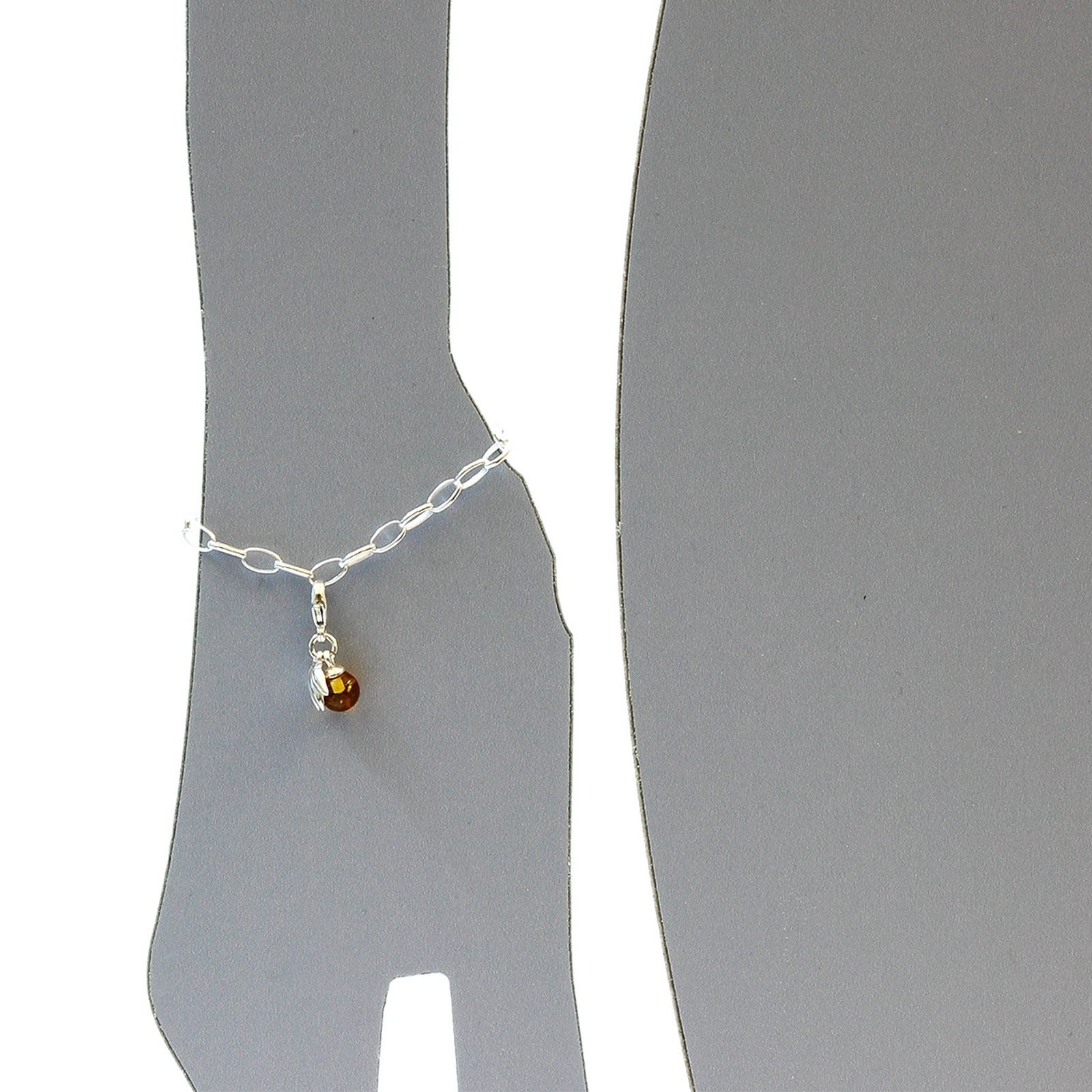 OSTSEE-SCHMUCK Charm Fruit Pendant White Silver 925 2