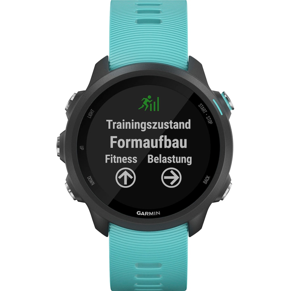 Garmin Smartwatch »FORERUNNER 245 MUSIC«, (Garmin GPS-Laufuhr mit Musikplayer)