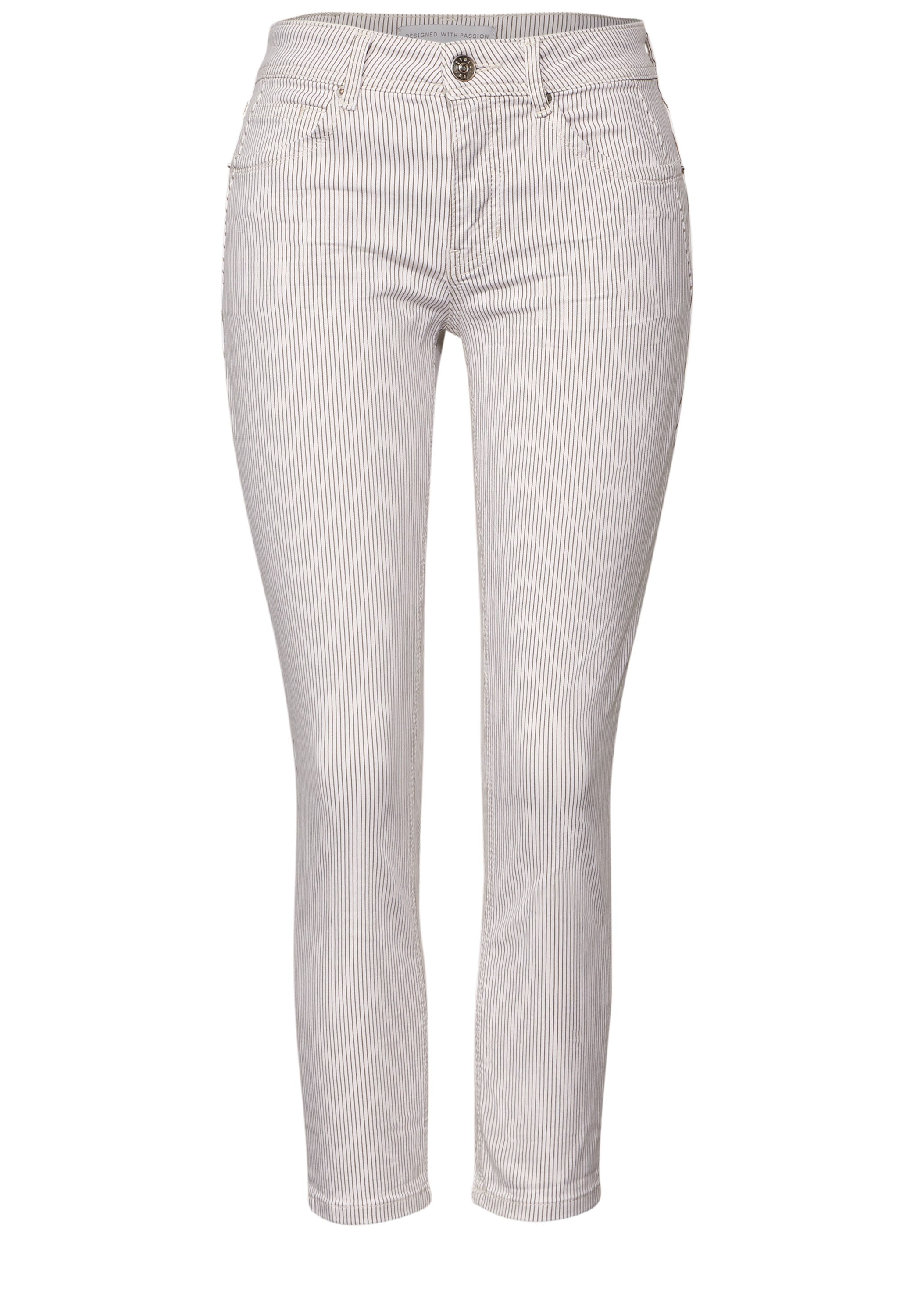 STREET ONE 5-Pocket-Jeans »Style Jane«, mit dezenten Streifen