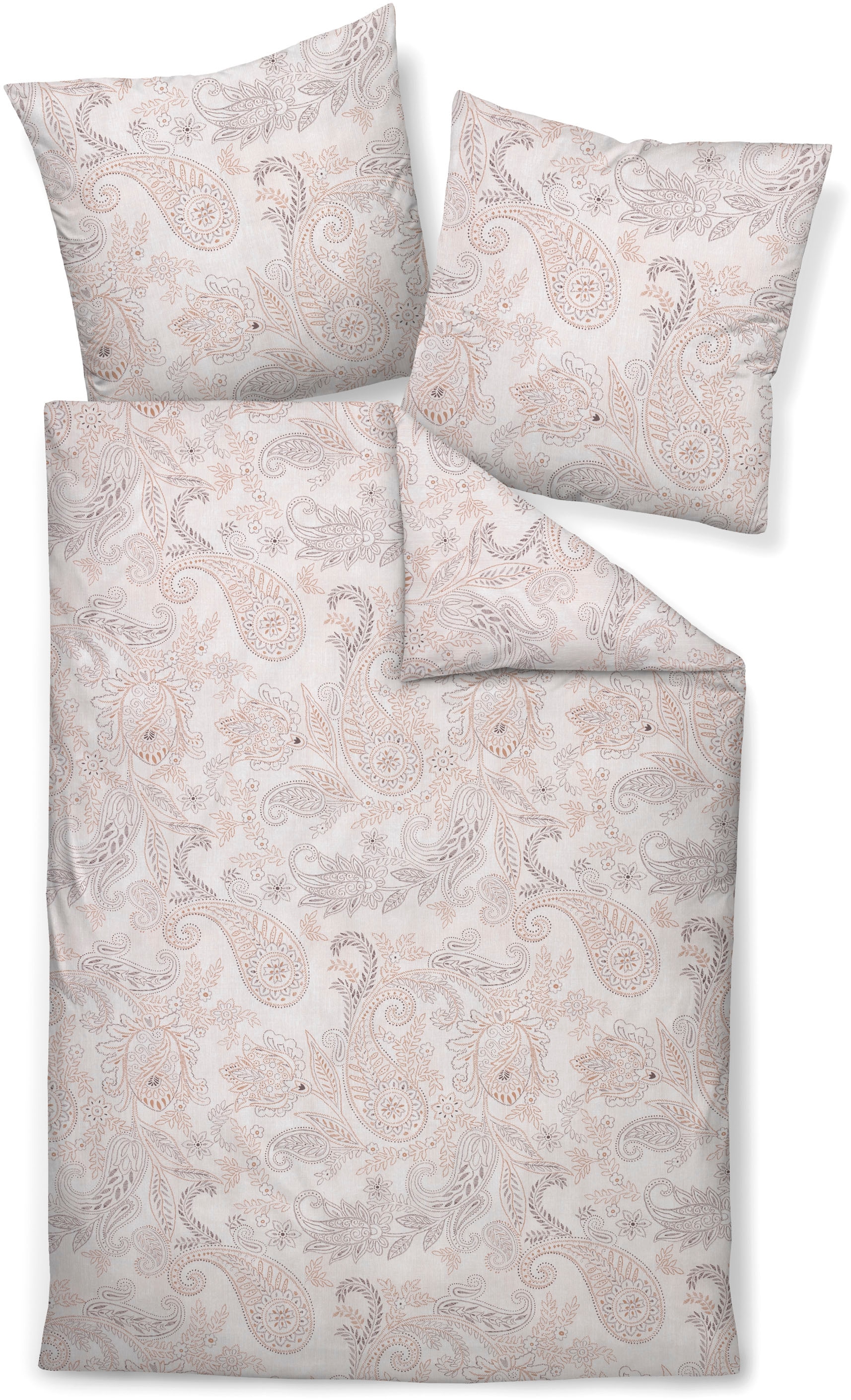 Janine Bettwäsche »Soft-Cotton71001 0«, mit Reissverschluss