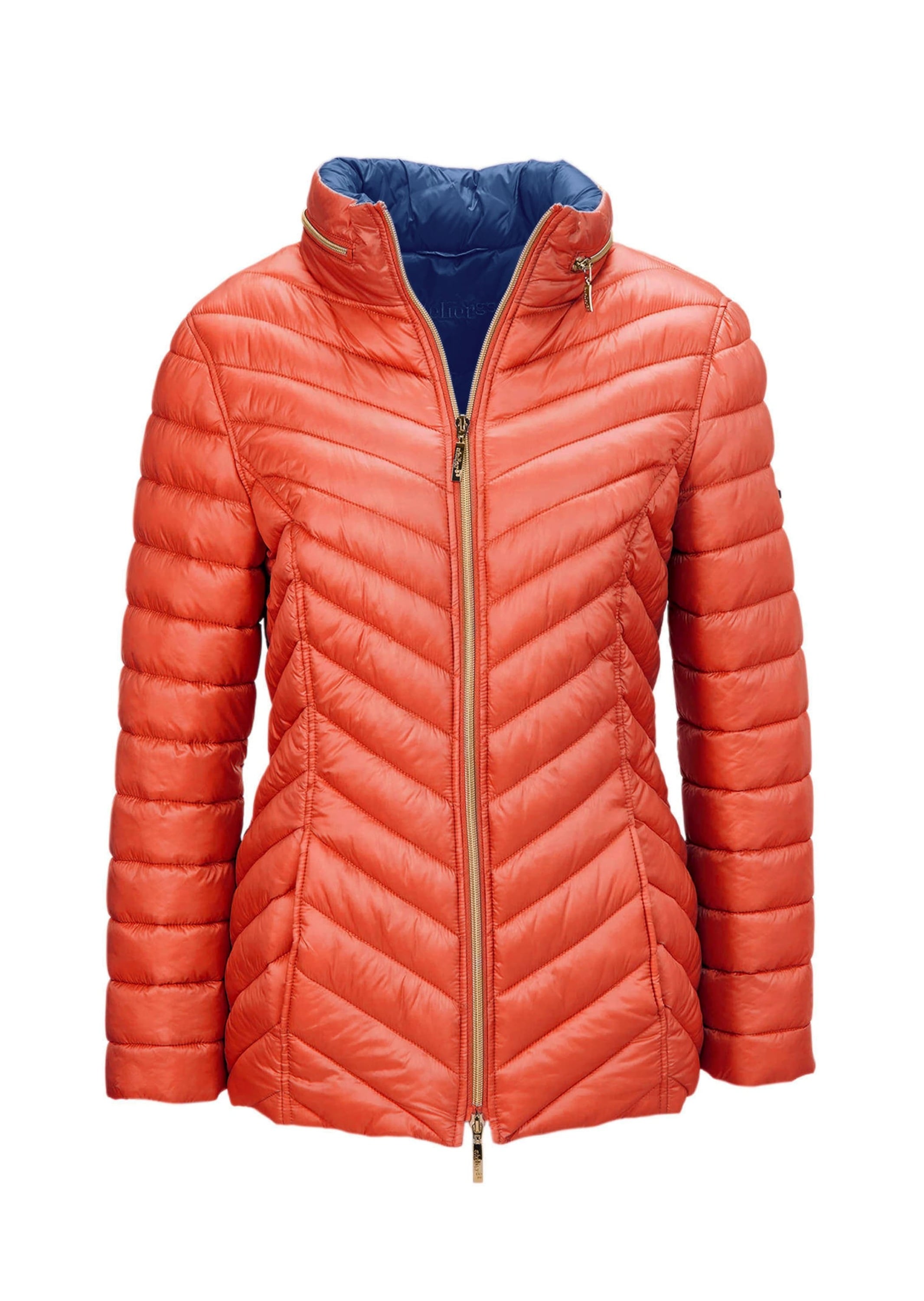 GOLDNER Steppjacke "Kurzgröße Leichte Steppjacke in knitterarmer Ware" Leichte Wattierung mit Diagonalstepp