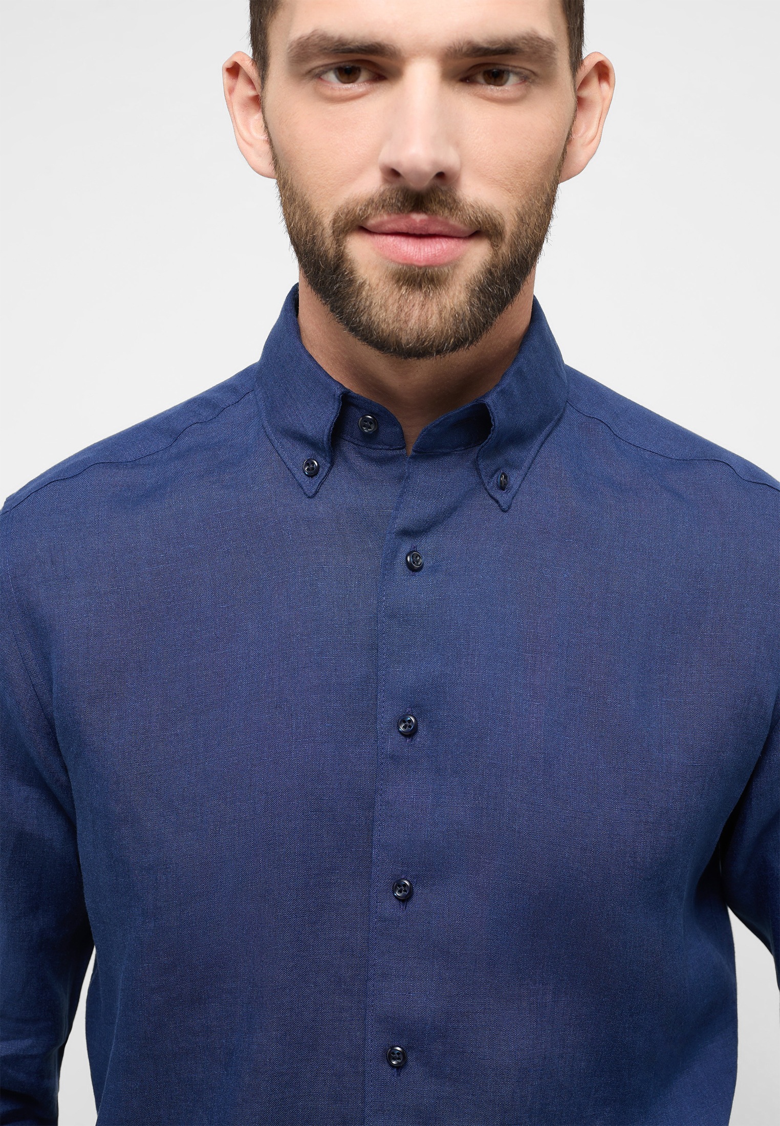 Thumbnail - Eterna Langarmhemd "MODERN FIT" EASY IRON (bügelleicht)