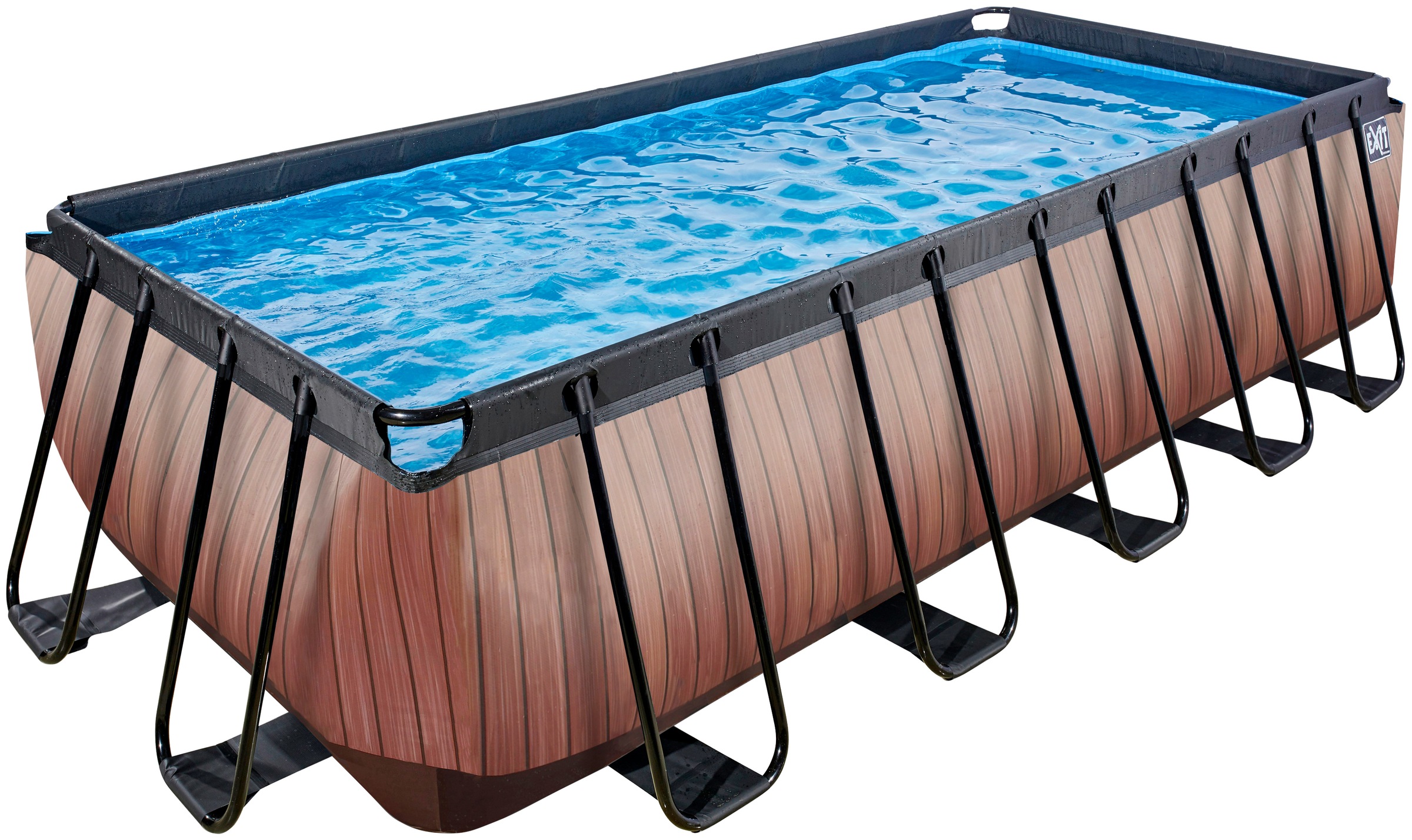 EXIT Framepool »inkl. Sicherheitsleiter & Sandfilterpumpe«, (Set, 3 tlg.), BxLxH: 250x540x122 cm