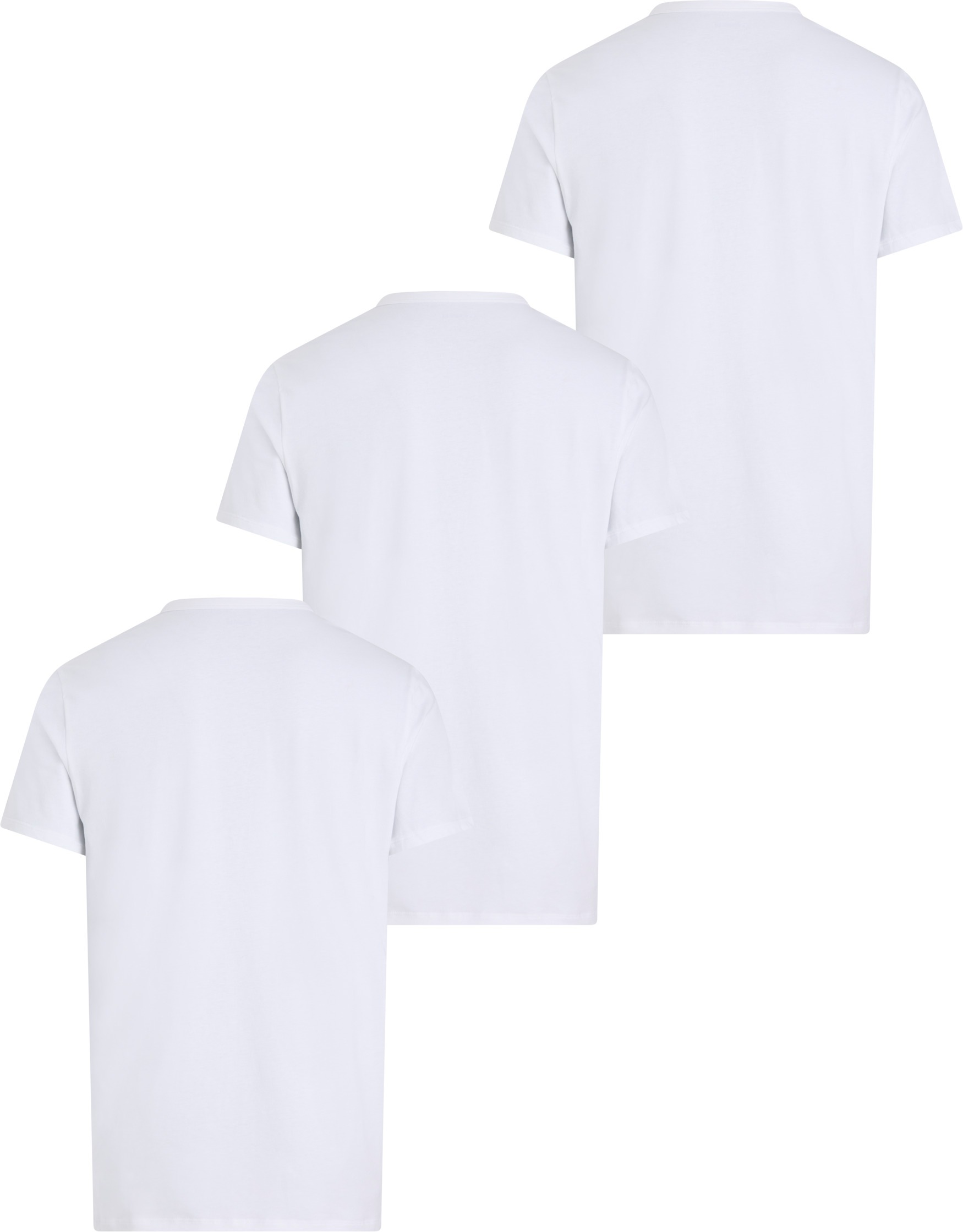 Calvin Klein Underwear T-Shirt »S/S V NECK 3PK«, (Packung, 3 tlg., 3er-Pack), mit Logo am Saum