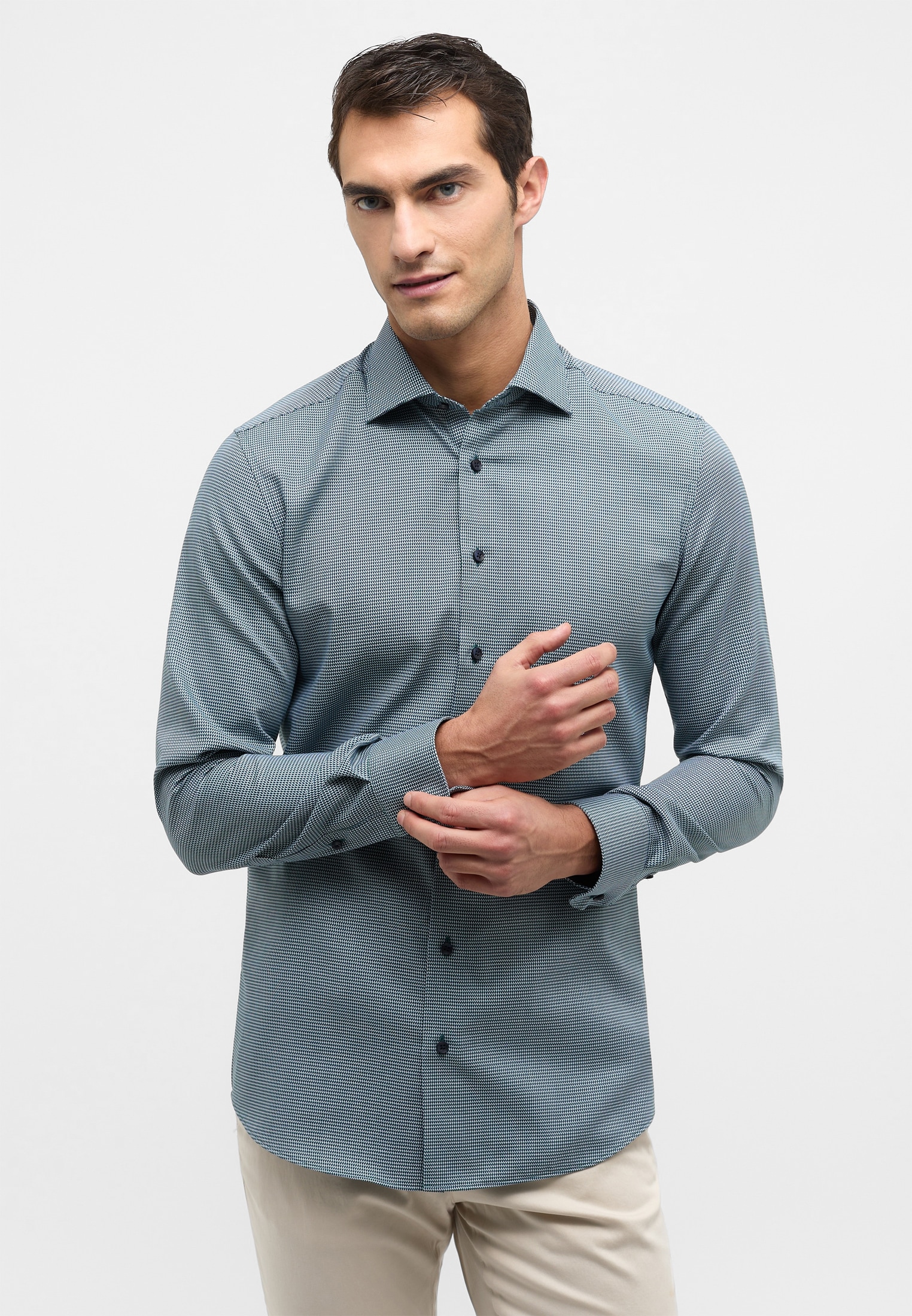 Eterna Langarmhemd "SLIM FIT", NON IRON (bügelfrei) günstig online kaufen