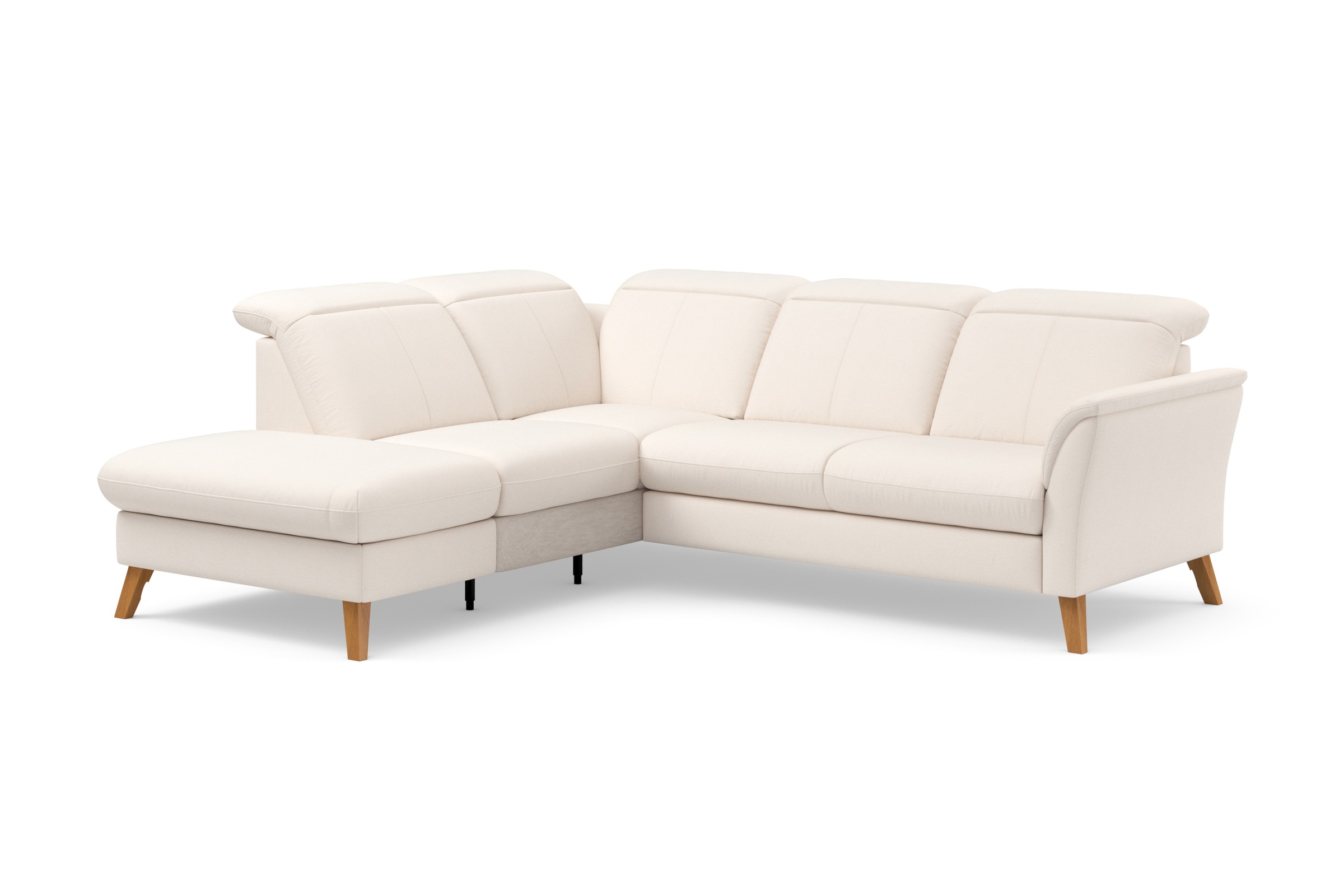 Thumbnail - sit&more Ecksofa "Romero L-Form" wahlweise mit oder ohne TV-Funktion, Bettfunktion, Bettkasten