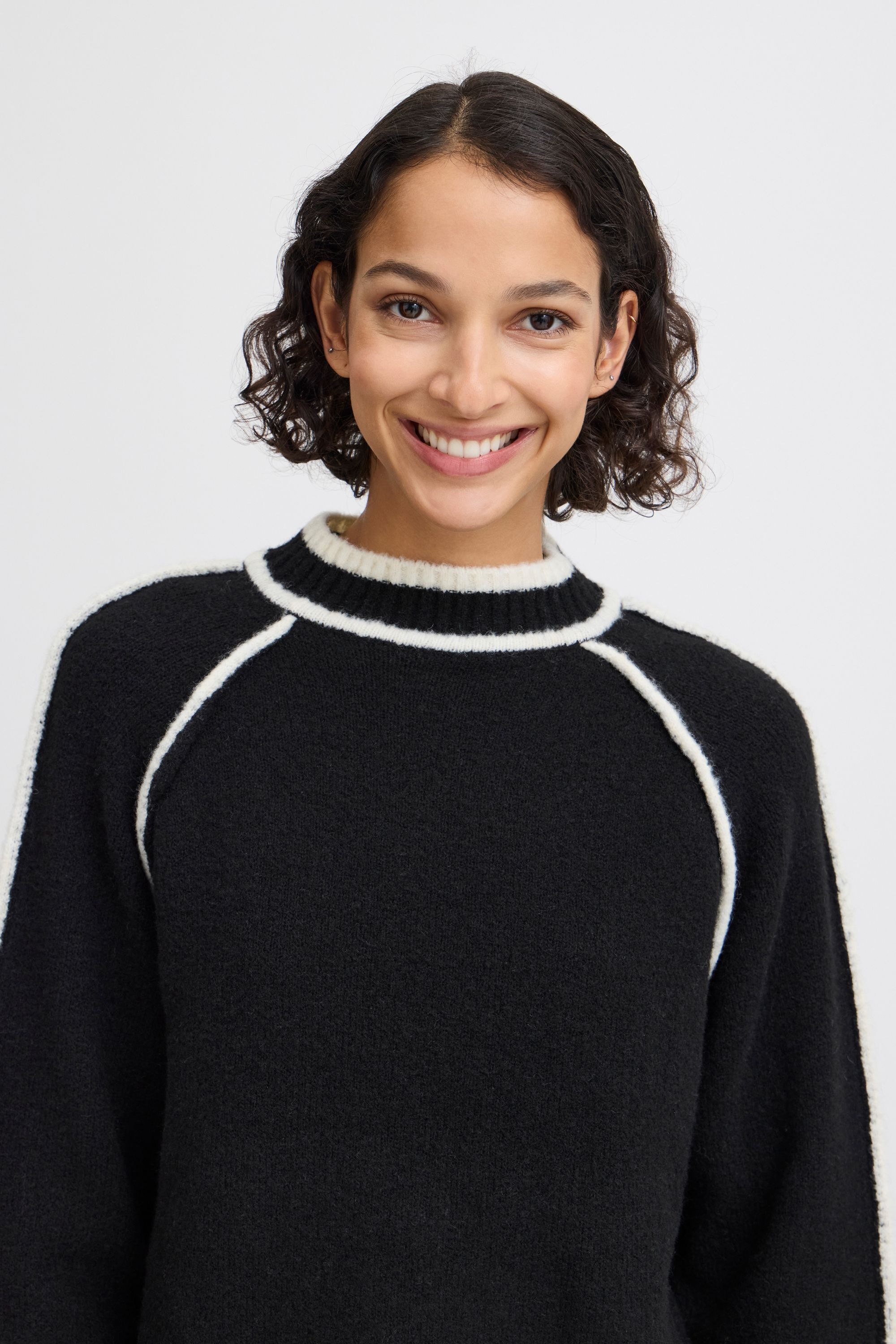 b.young Strickpullover »Strickpullover BYNINNA W. TURTLENECK -«
