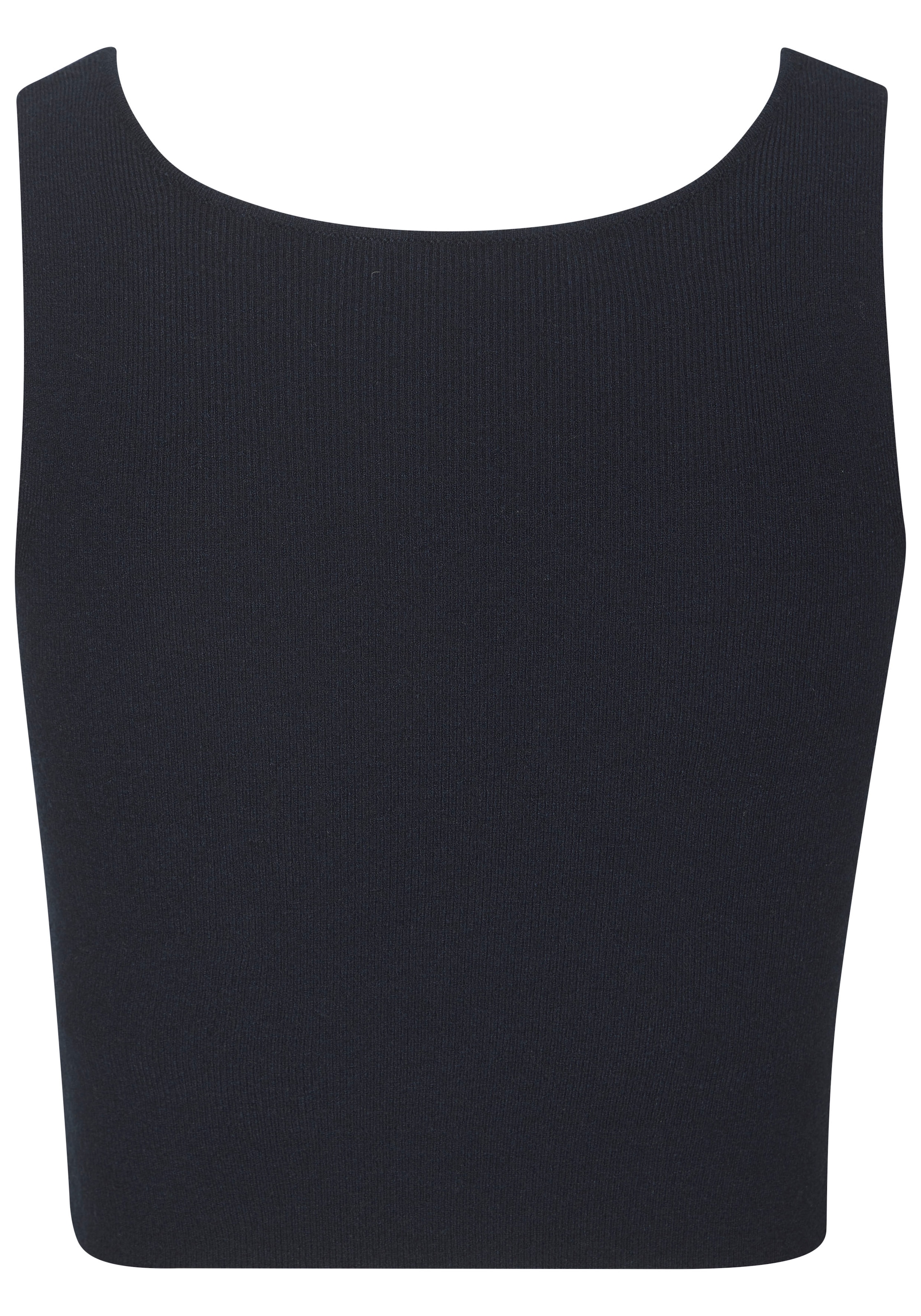 Copenhagen Studios Stricktop, aus hochwertigem Rippstrick