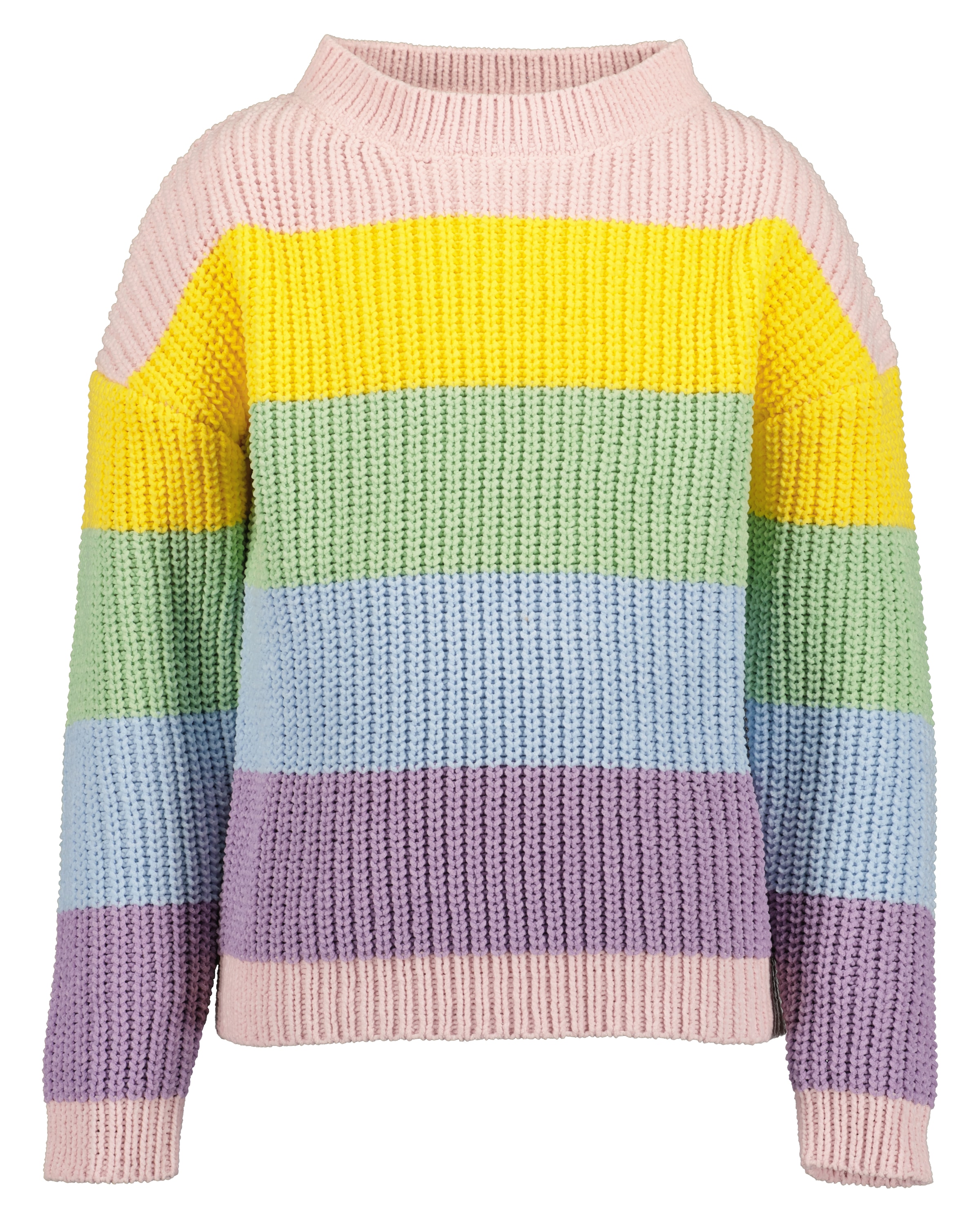 Blue Seven Strickpullover Kunstfaser, Blockstreifen