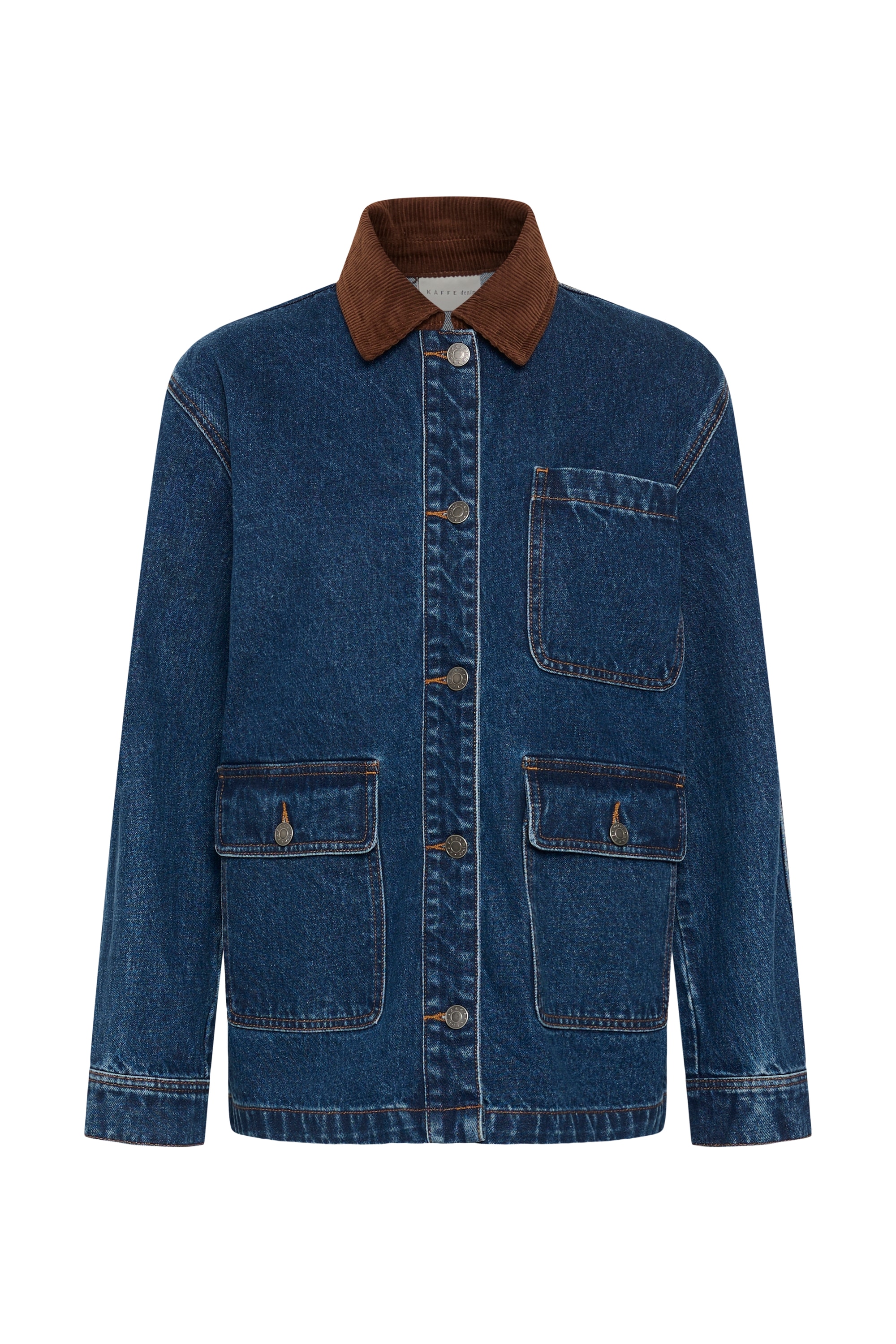 KAFFE Jeansjacke "Damen Jeansjacke KAgordie"