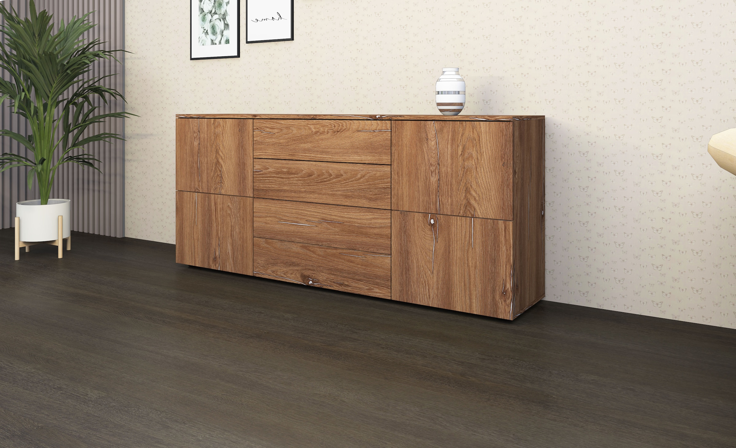 borchardt Möbel Kommode »Rova«, Breite 166 cm