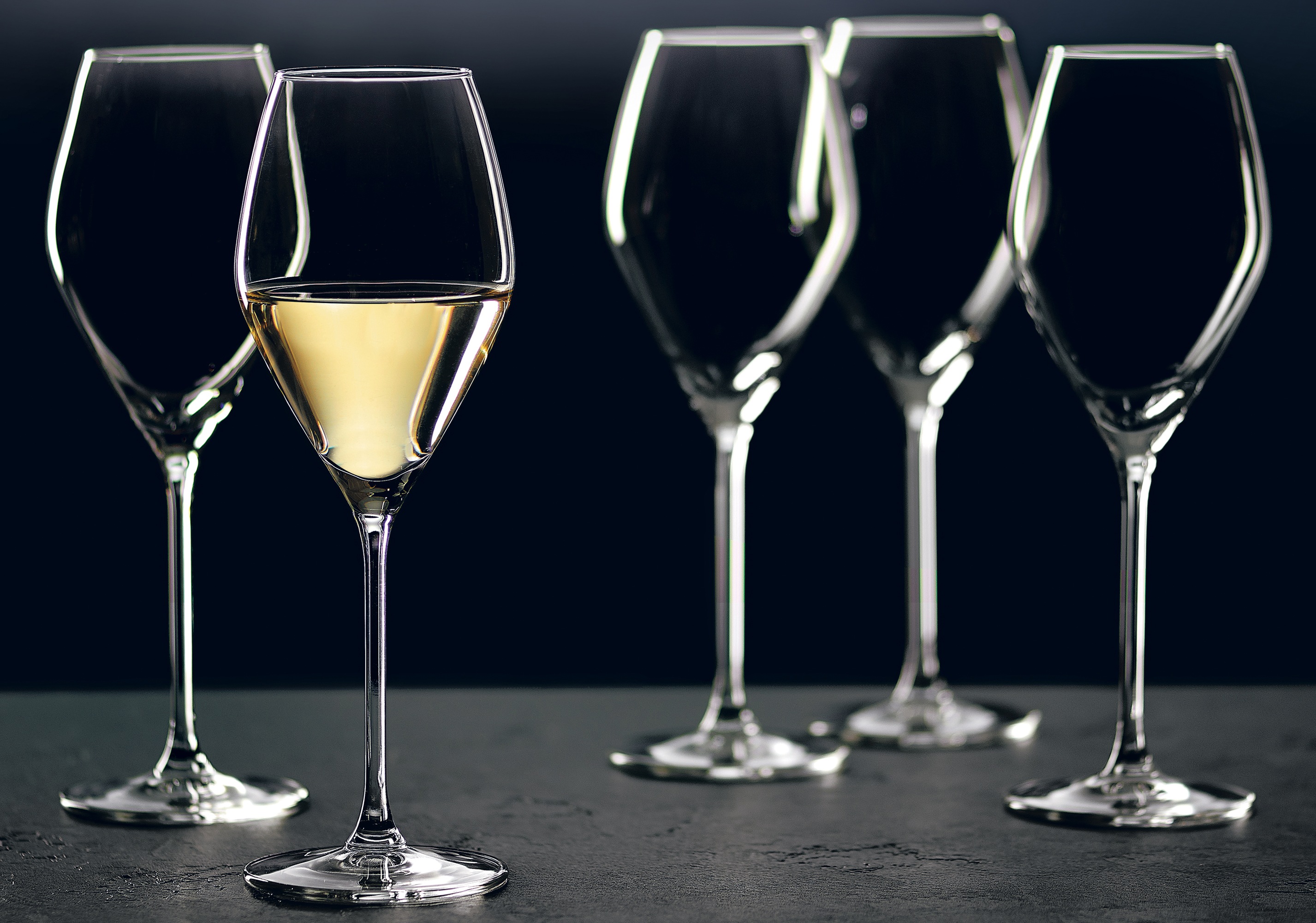 Thumbnail - Ritzenhoff & Breker Weißweinglas "Salsa" robust und kristallklar, 6-teilig