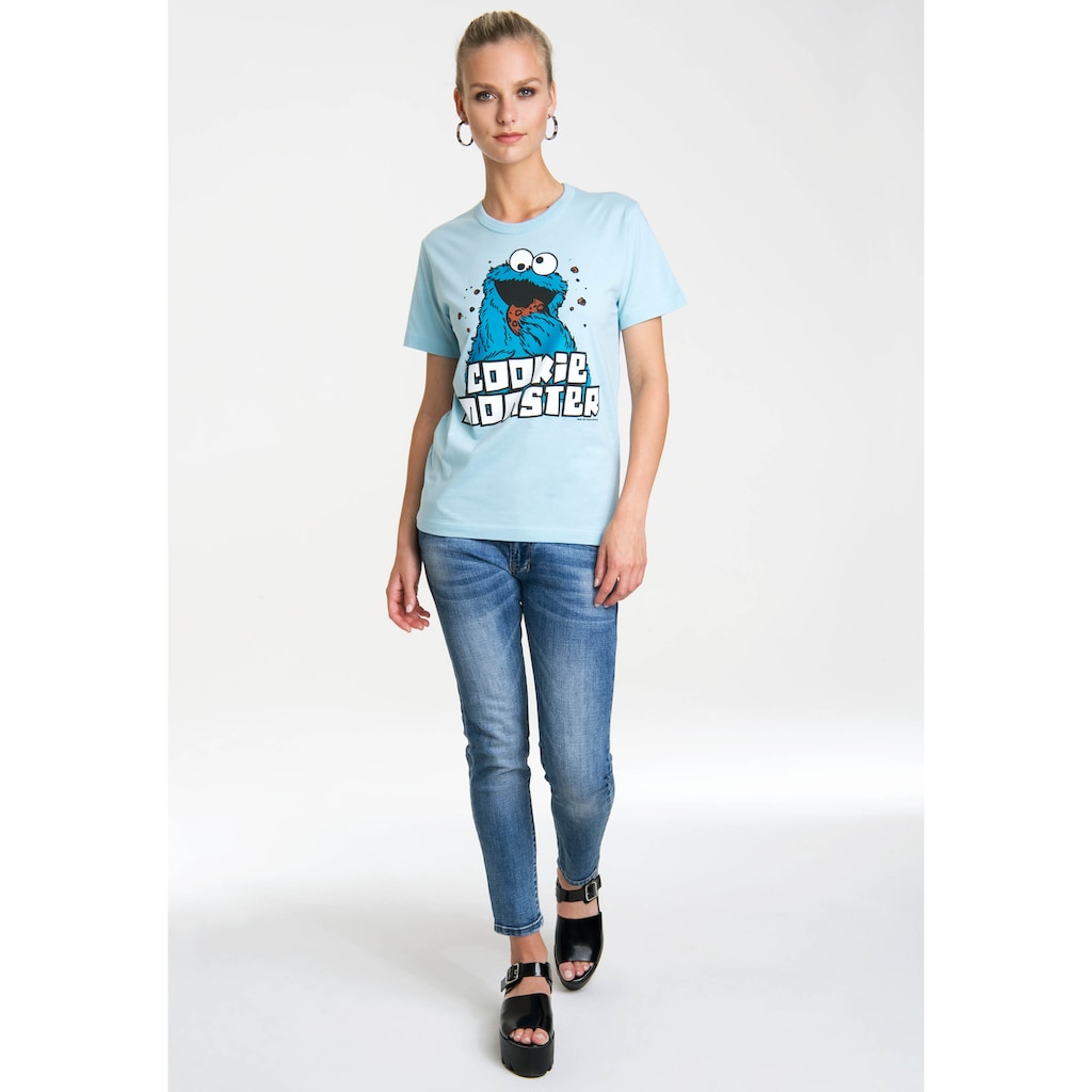 LOGOSHIRT T-Shirt »Sesamstrasse - Krümelmonster«