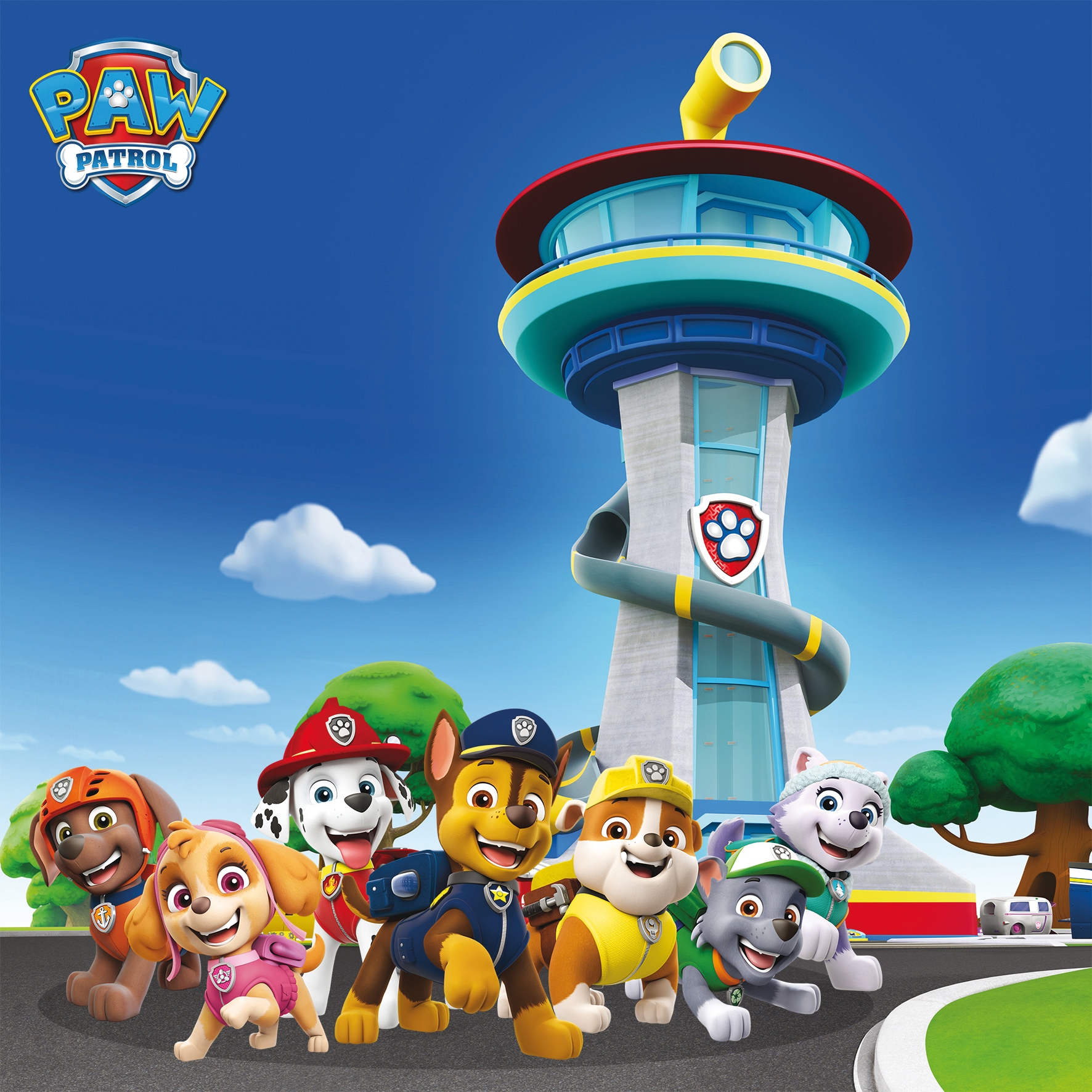 Bönninghoff Leinwandbild "Paw Patrol" Filmfiguren 1 Stk. tlg. BxH: 35x35 cm günstig online kaufen