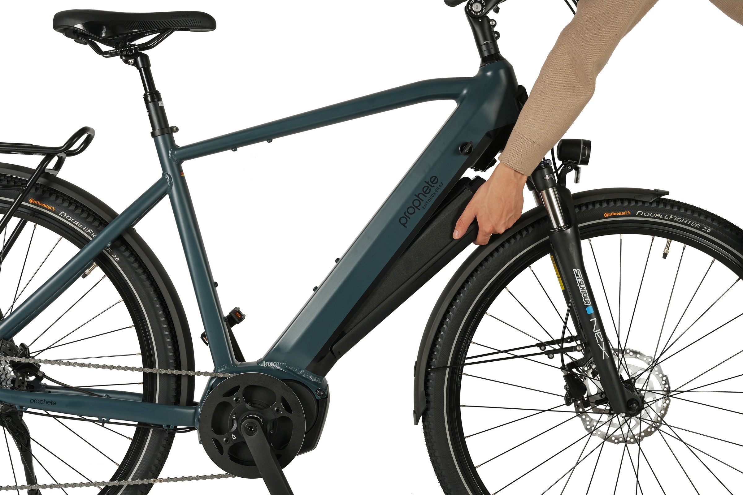 Prophete »Entdecker 4.8« 10 Gang microSHIFT XLE Schaltwerk Kettenschaltung Mittelmotor 250 W