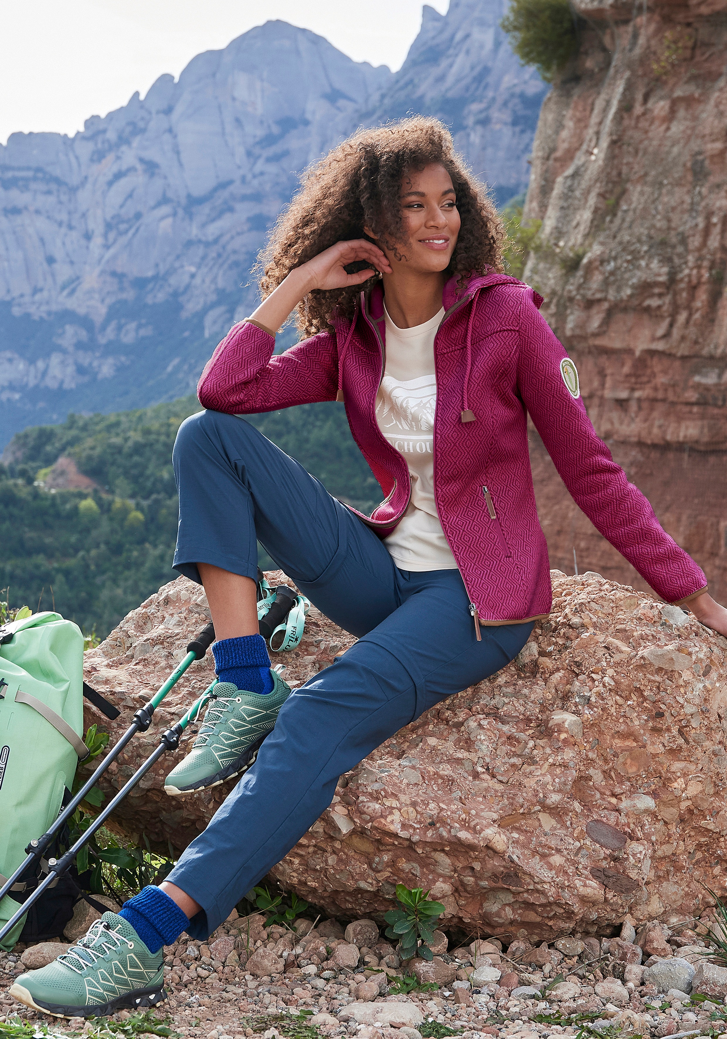 Thumbnail - LASCANA ACTIVE Trekkinghose, mit Zip-off Beinen