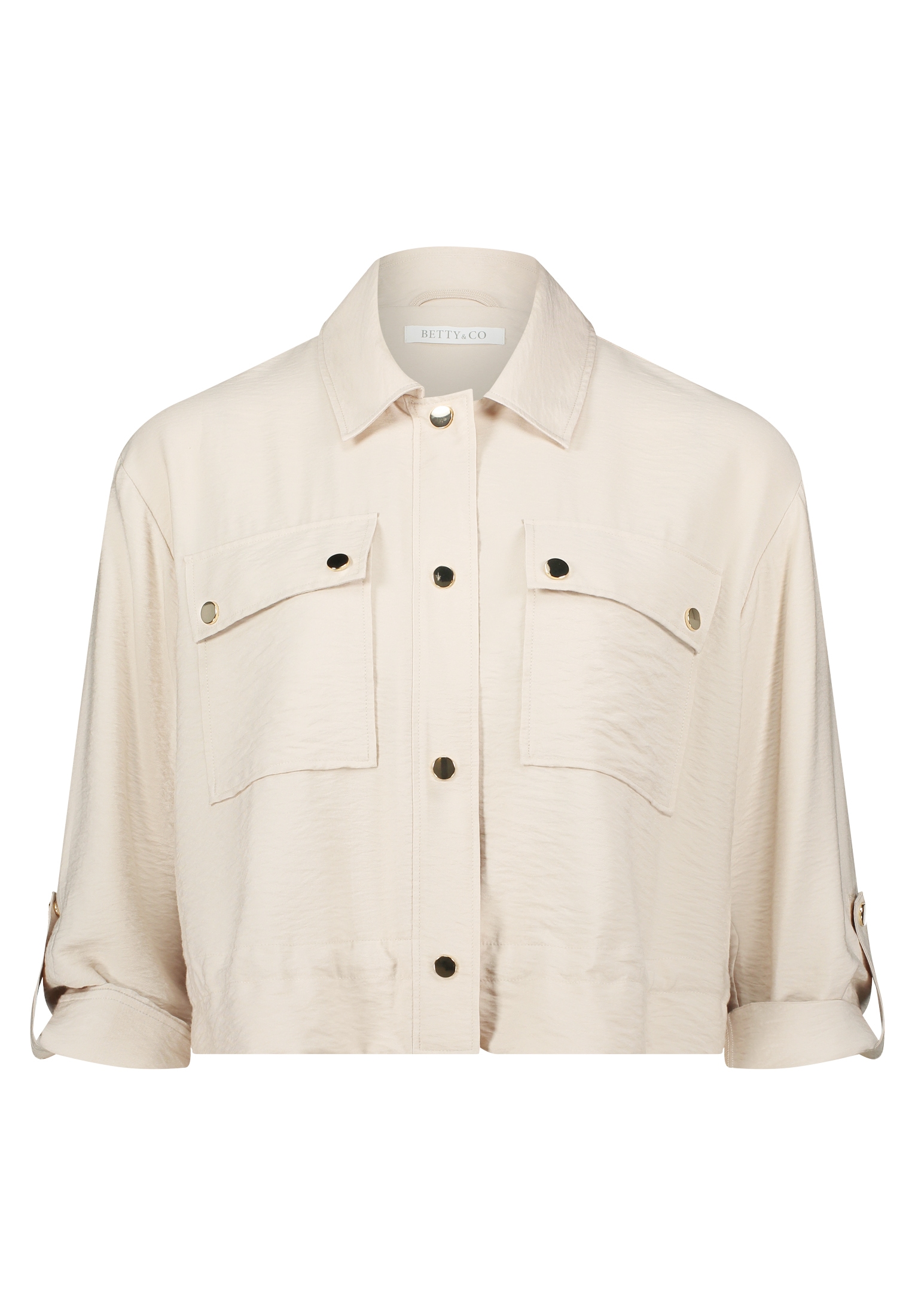 Betty&Co Jackenblazer »Damen mit aufgesetzten Taschen«