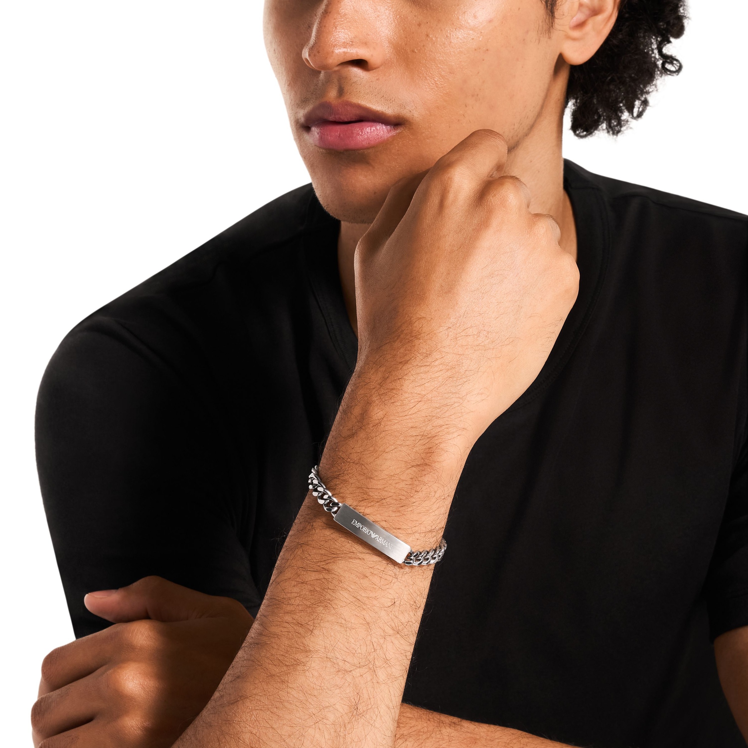 Emporio Armani Armband »Schmuck Geschenk Edelstahl«