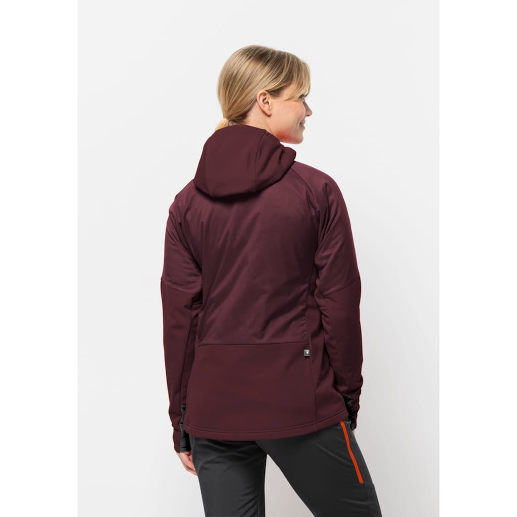 Jack Wolfskin Funktionsjacke »ALPSPITZE INS HYBRID W«, mit Kapuze