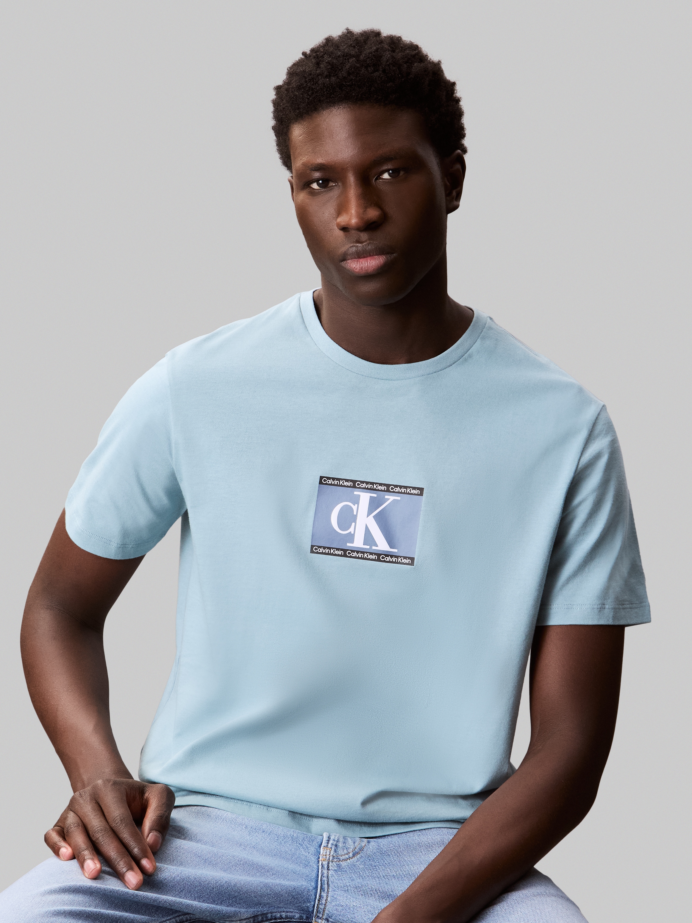 Calvin Klein T-Shirt »SS 30s E SPRTSWR 3 G«, mit Logo-Print